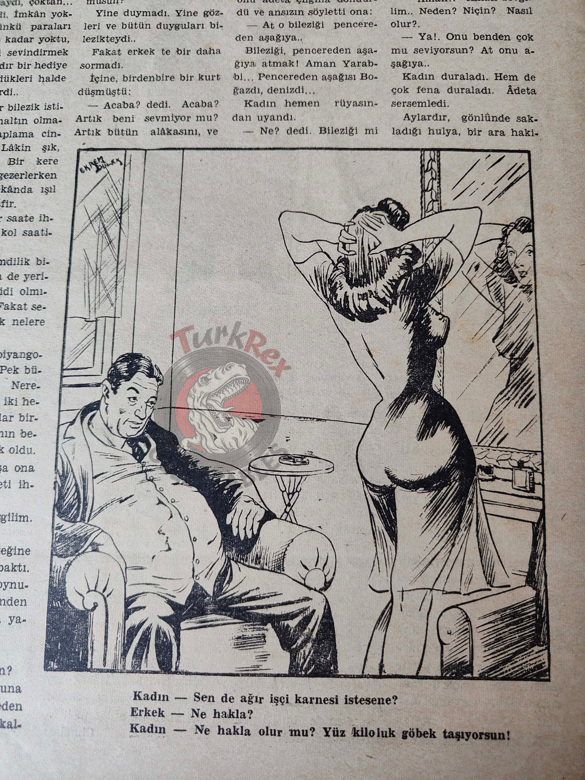Akbaba 1942 Humor Magazine Turkish Turkey Germany and the Cossack WW2 era Russia Churchill