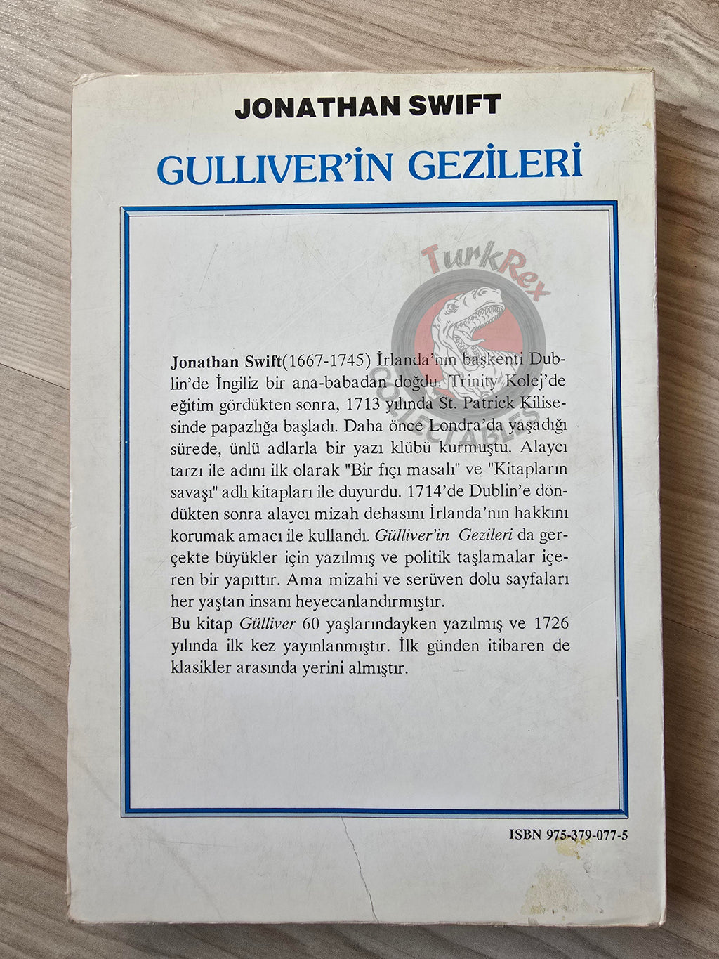 Jonathan Swift – Gulliver's Travels 1991 Turkish Book Turkey