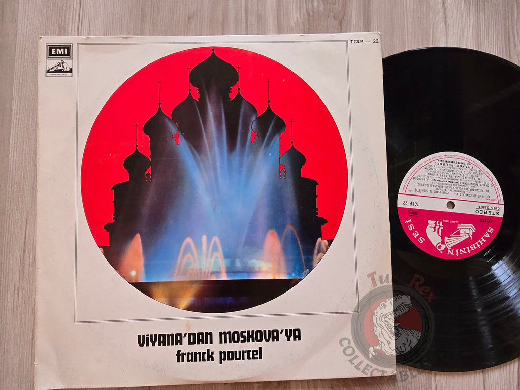 Franck Pourcel – De Vienne A Moscou Turkish Pressing Vinyl Turkey Edition