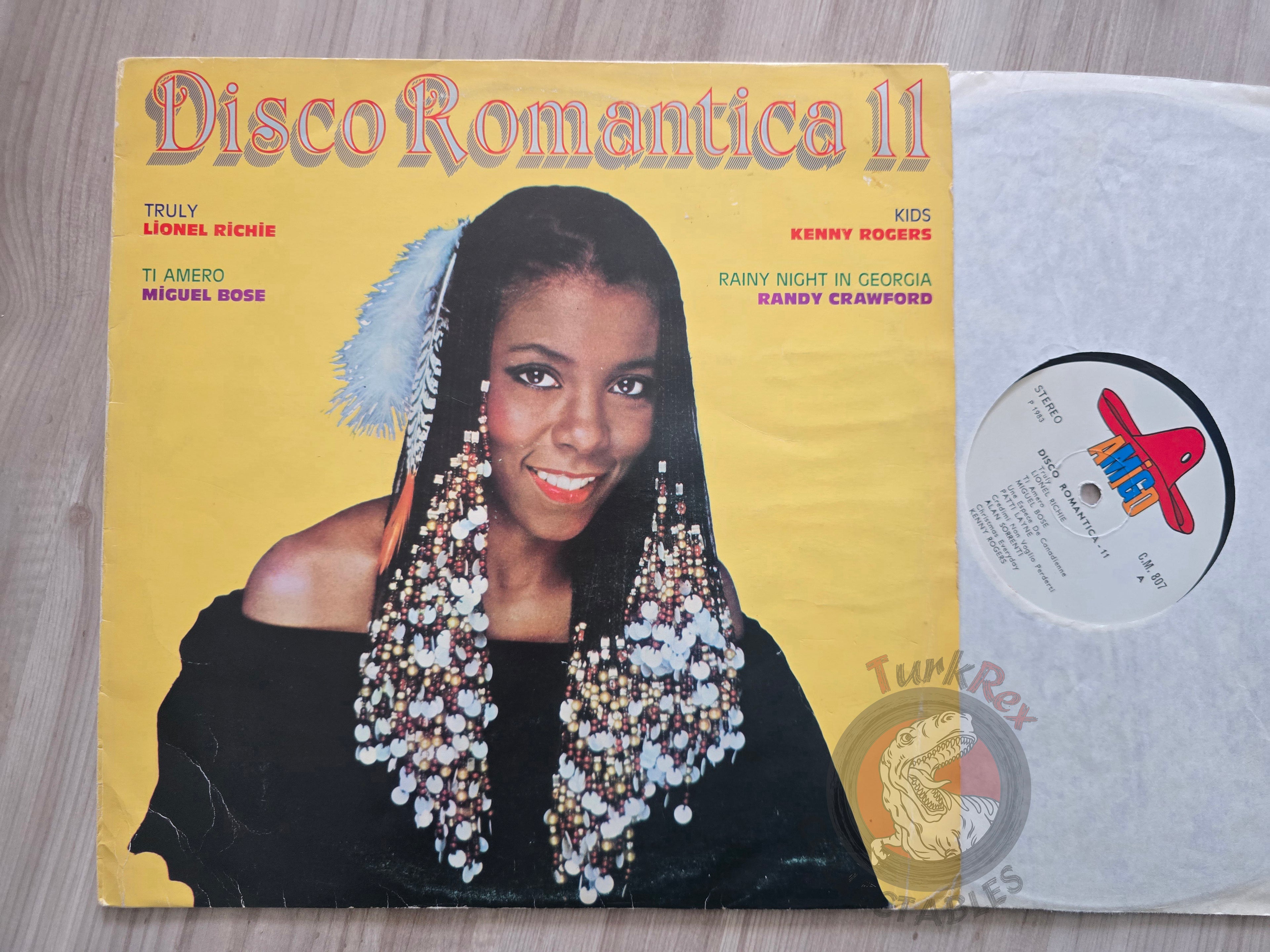 Various – Disco Romantica 11 Turkish Pressing Vinyl Turkey Edition