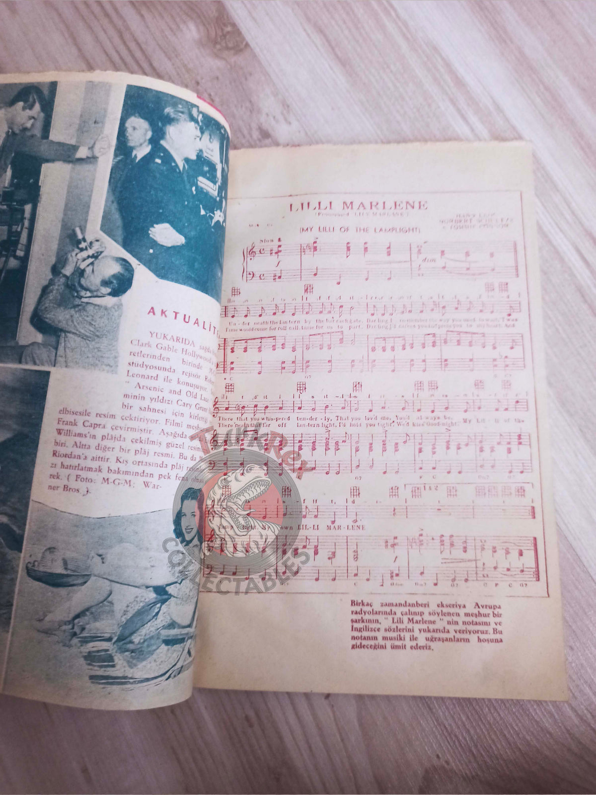 Yıldız 1945 Yearbook Edition Turkish Mag Turkey Hollywood Ginger Rogers Shirley Temple Hedy Lamarr