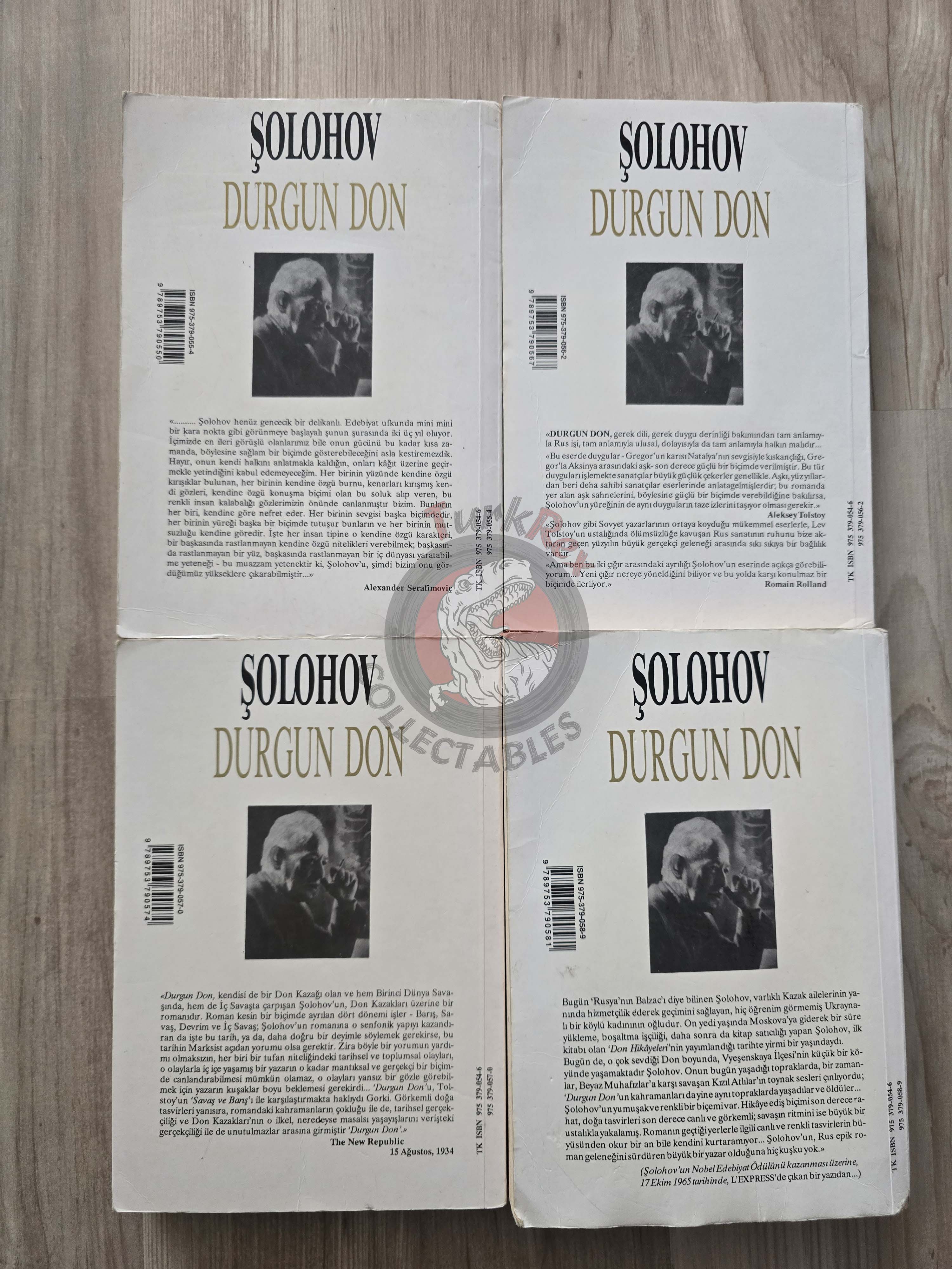 Mikhail Sholokhov – And Quiet Flows the Don 1999 Turkish Book Turkey