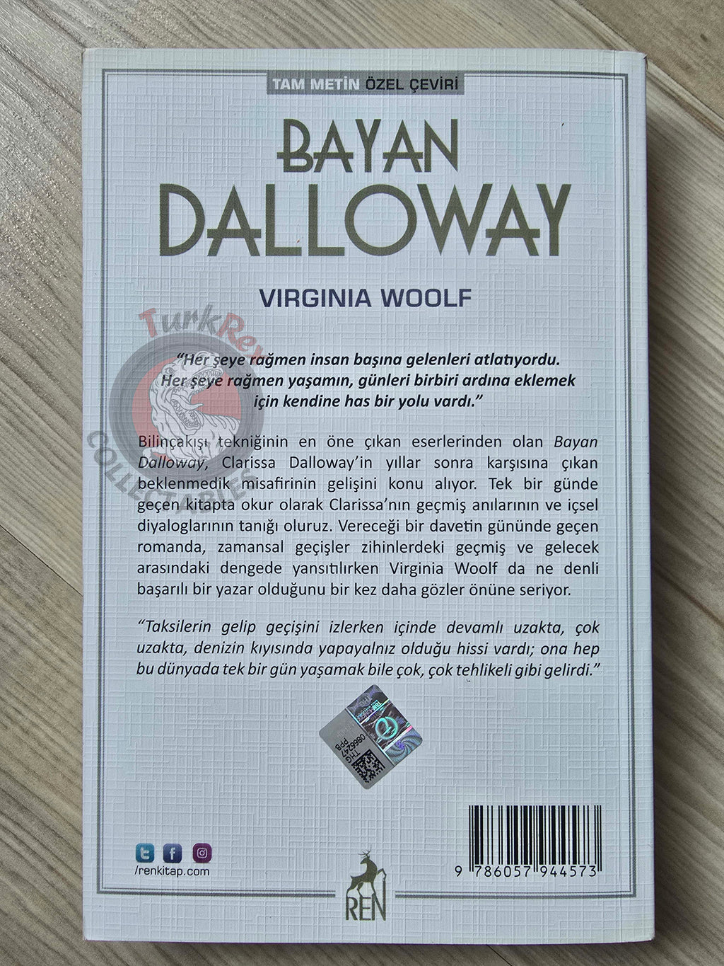 Virginia Woolf – Mrs. Dalloway 2019 Turkish Book Turkey
