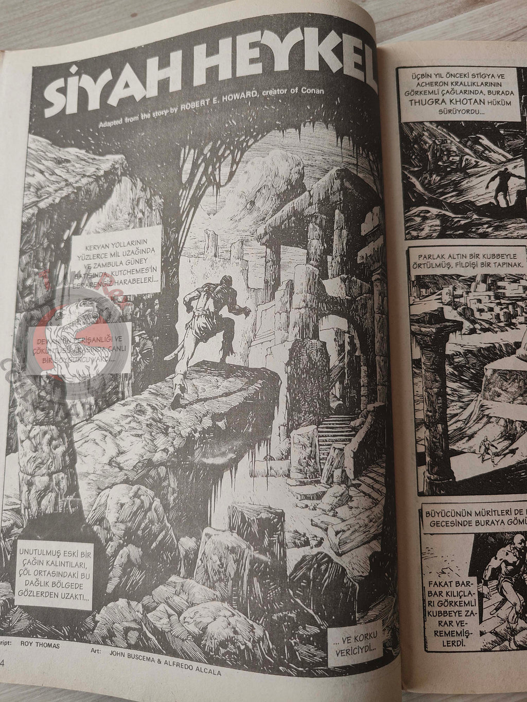 Conan #2 The Savage Sword of Conan #2 #3 Turkish Comic Turkey