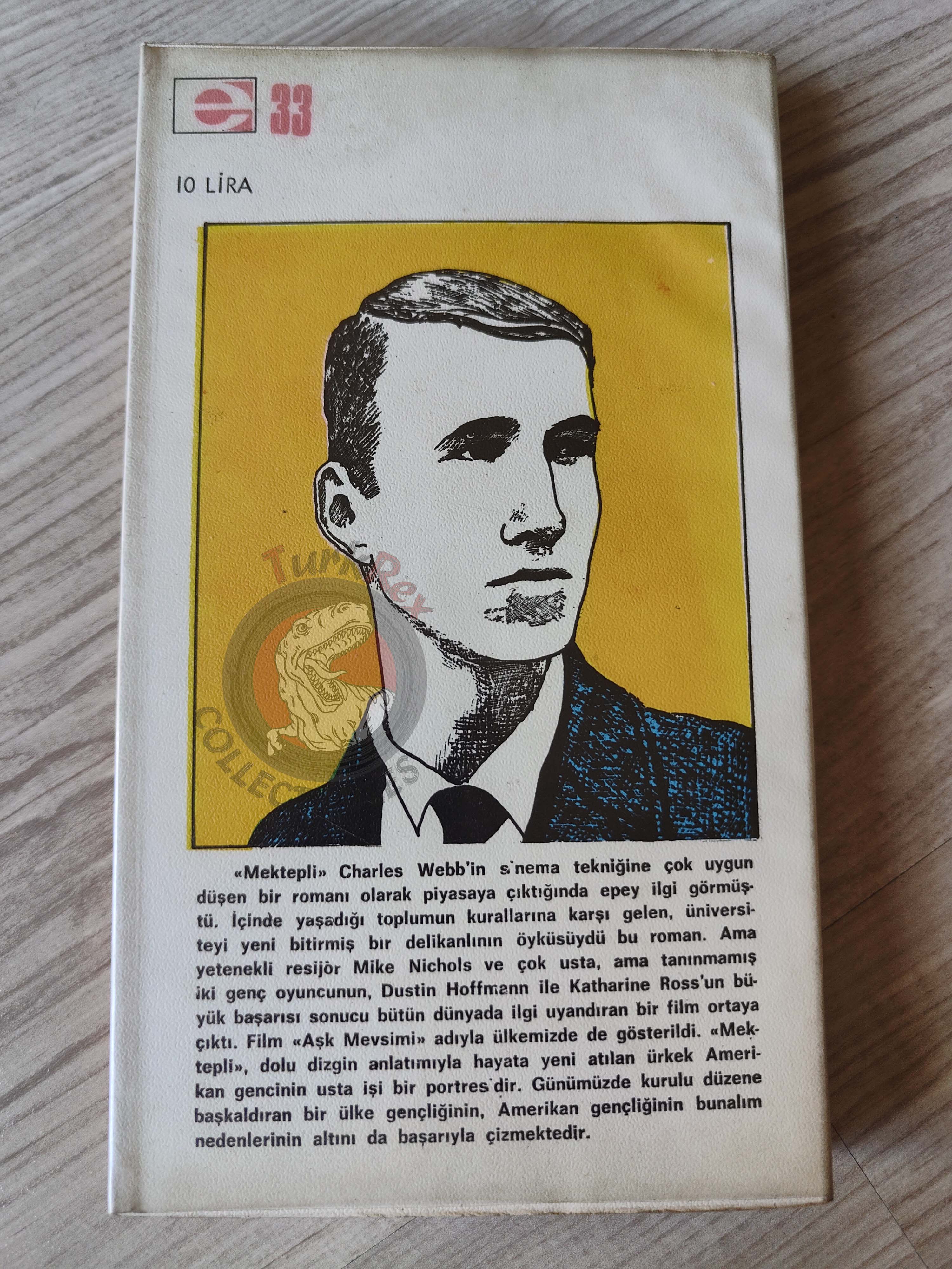 Charles Webb – The Graduate 1st Turkish Book Turkey