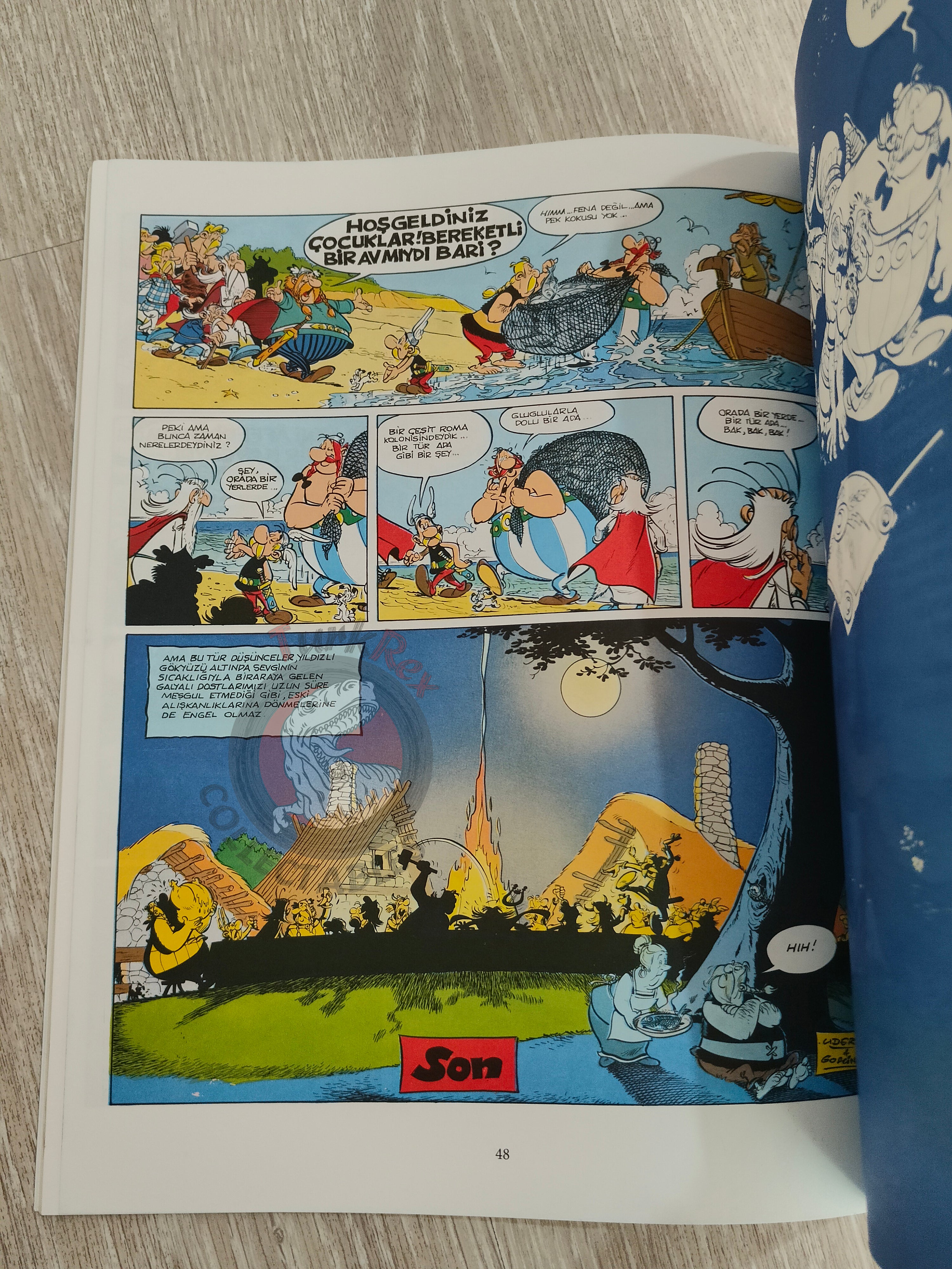 Asterix – Asterix and the Great Crossing 1999 Turkish Edition Comic Turkey
