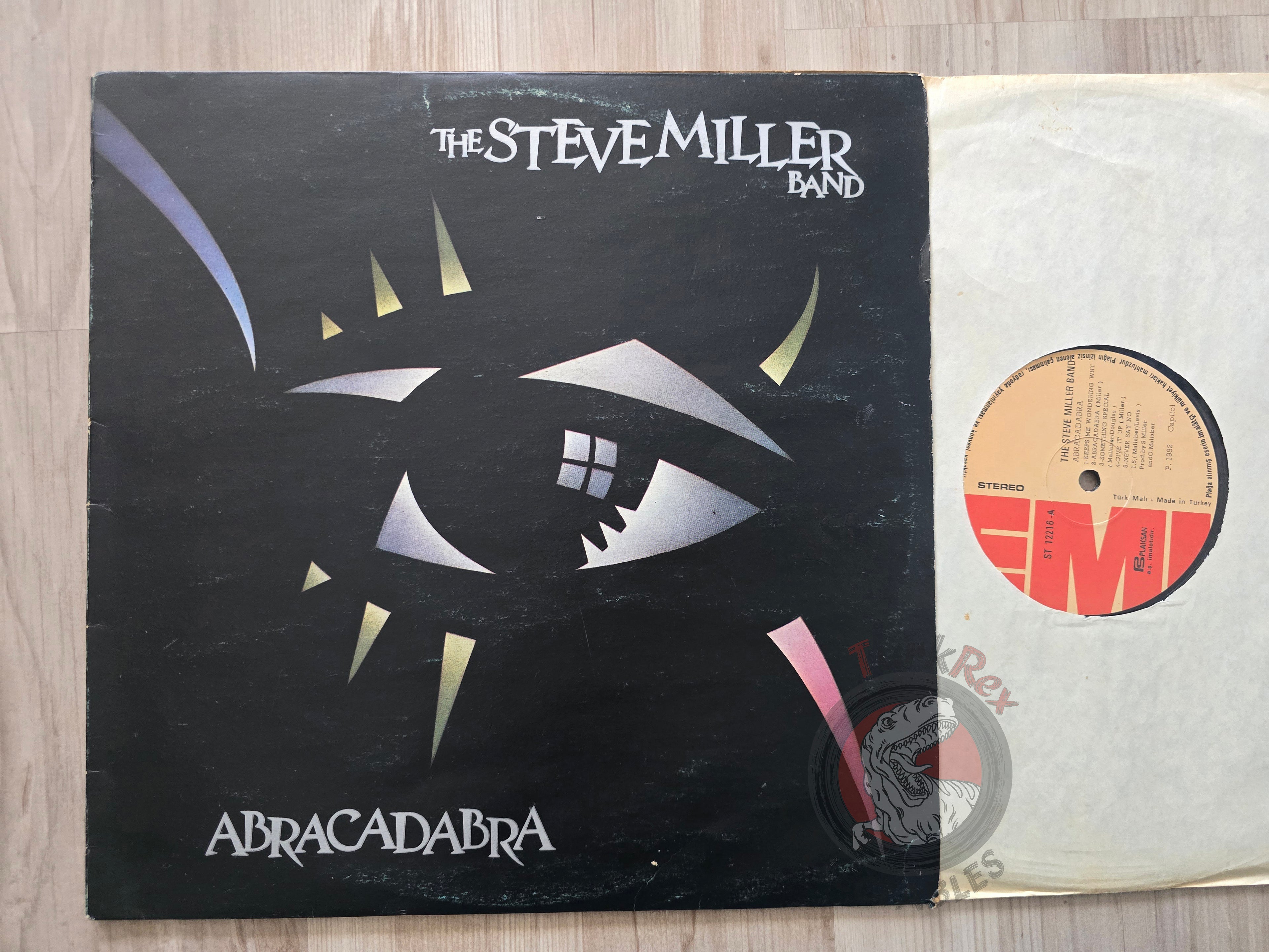 Steve Miller Band – Abracadabra Turkish Pressing Vinyl Turkey Edition