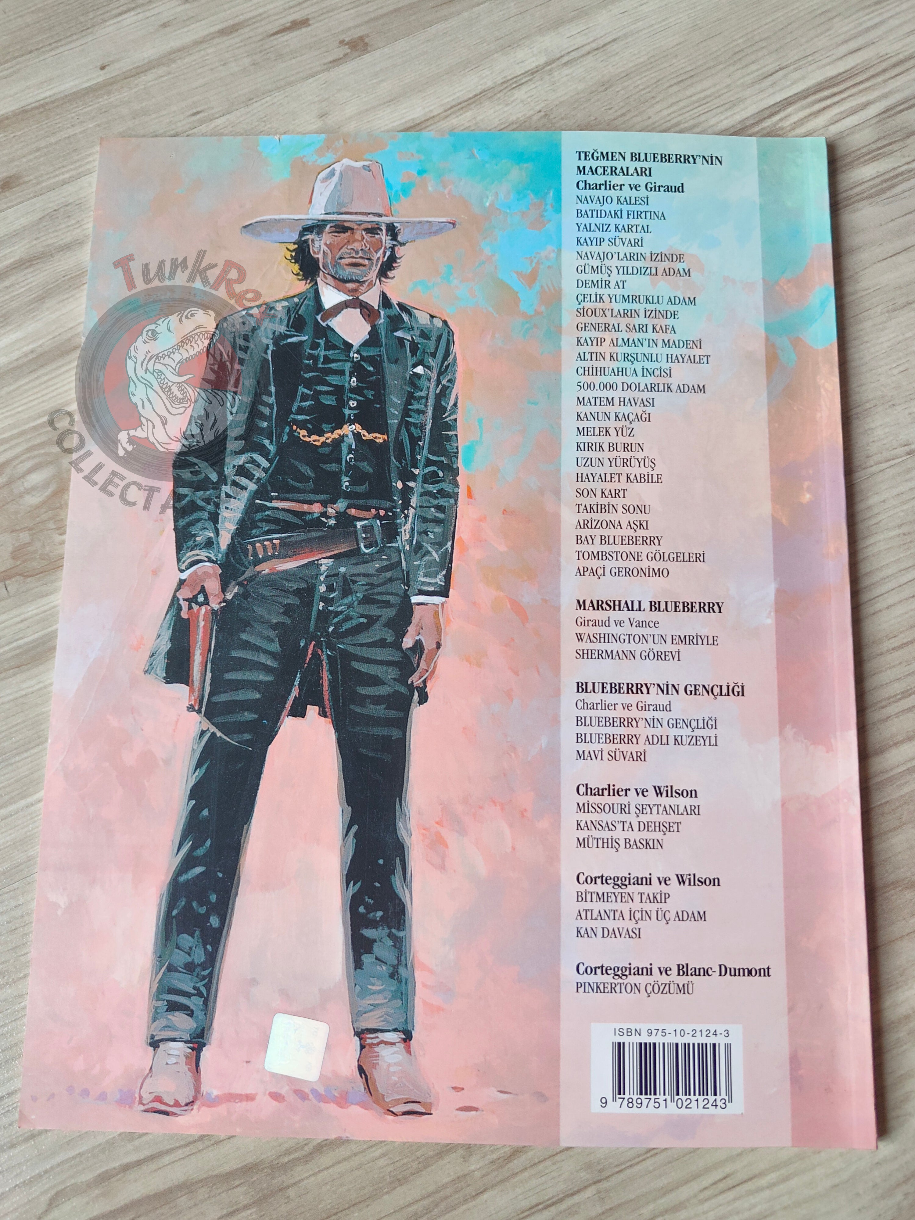 Blueberry #6 – The Man with the Silver Star 2004 1st Edition Turkish Comic Turkey