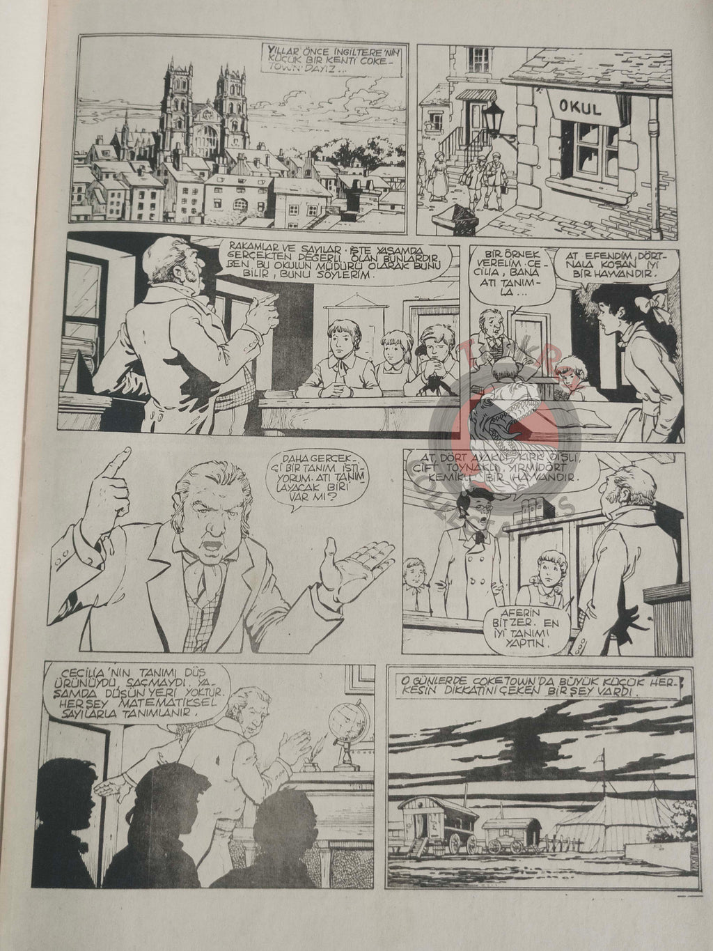 Milliyet Çocuk #21 1980 Turkish Comic Turkey Joyas Literarias Juveniles #152 Charles Dickens