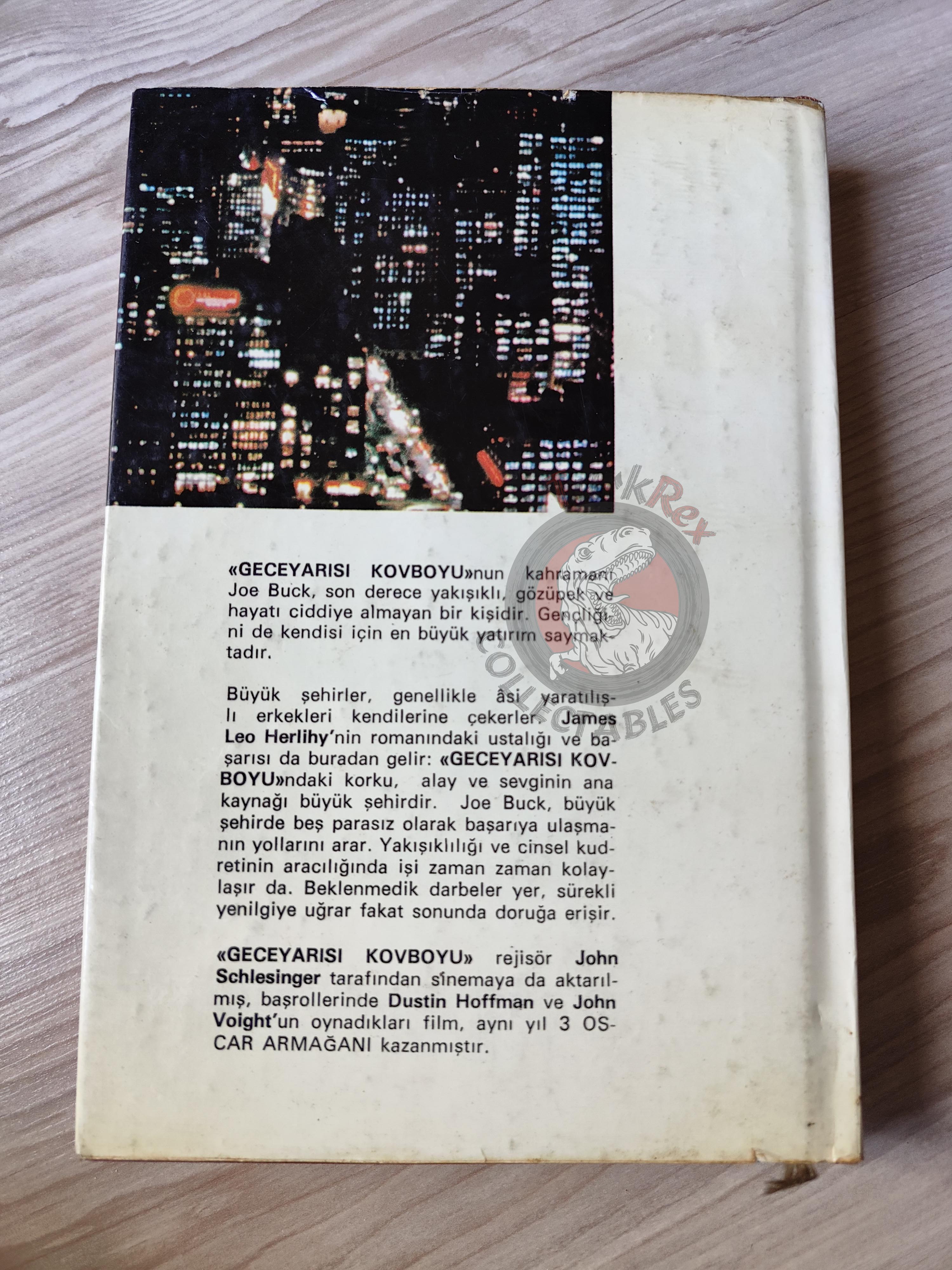 James Leo Herlihy – Midnight Cowboy 1970 1st HC/DJ Turkish Book Turkey
