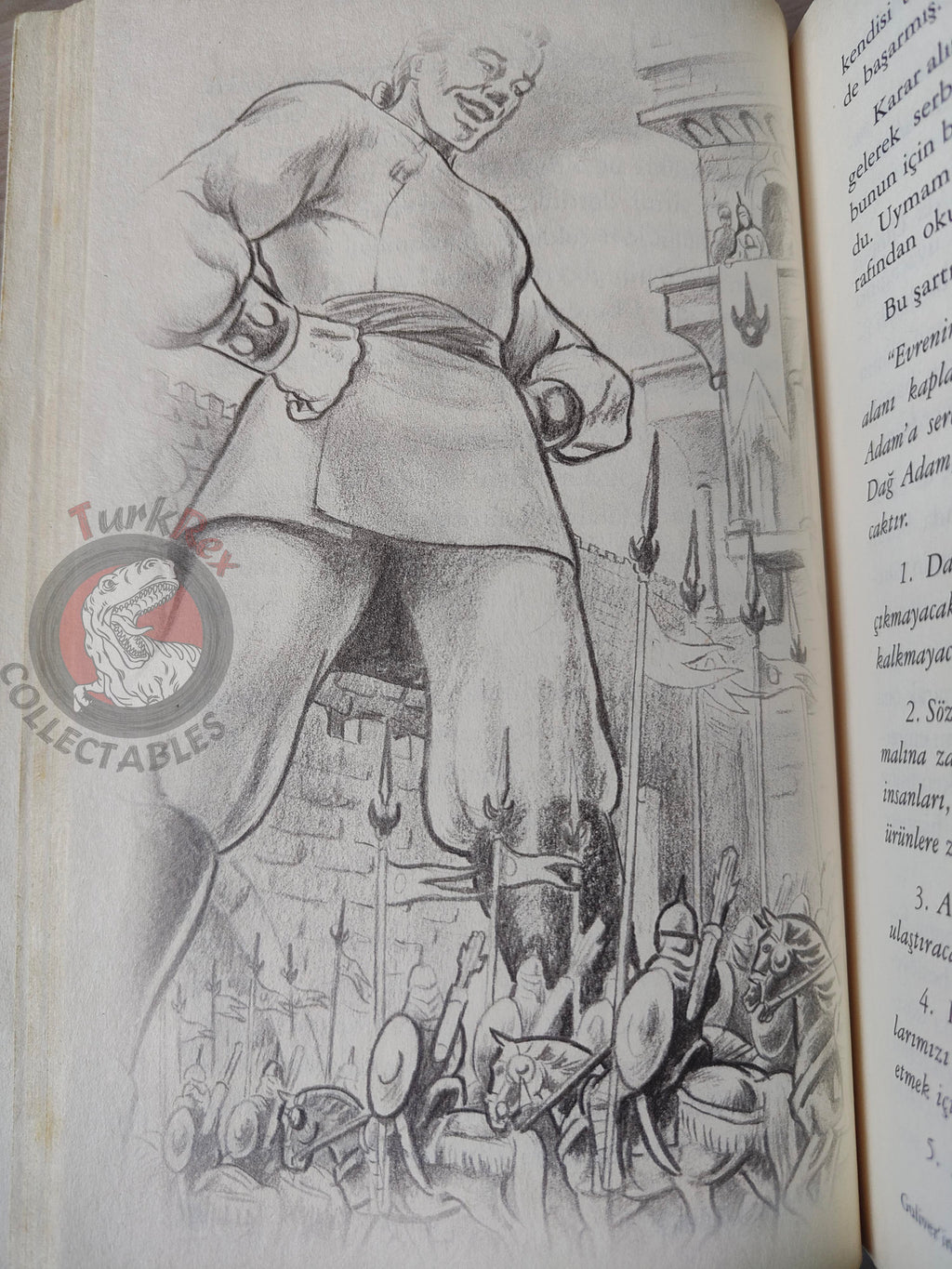 Jonathan Swift – Gulliver's Travels 2005 Turkish Book Turkey Illustrated