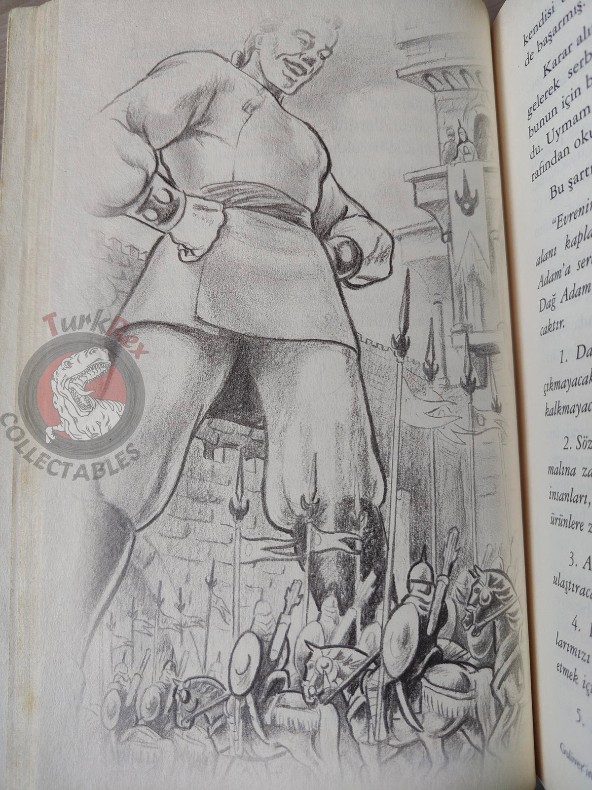 Jonathan Swift – Gulliver's Travels 2005 Turkish Book Turkey Illustrated