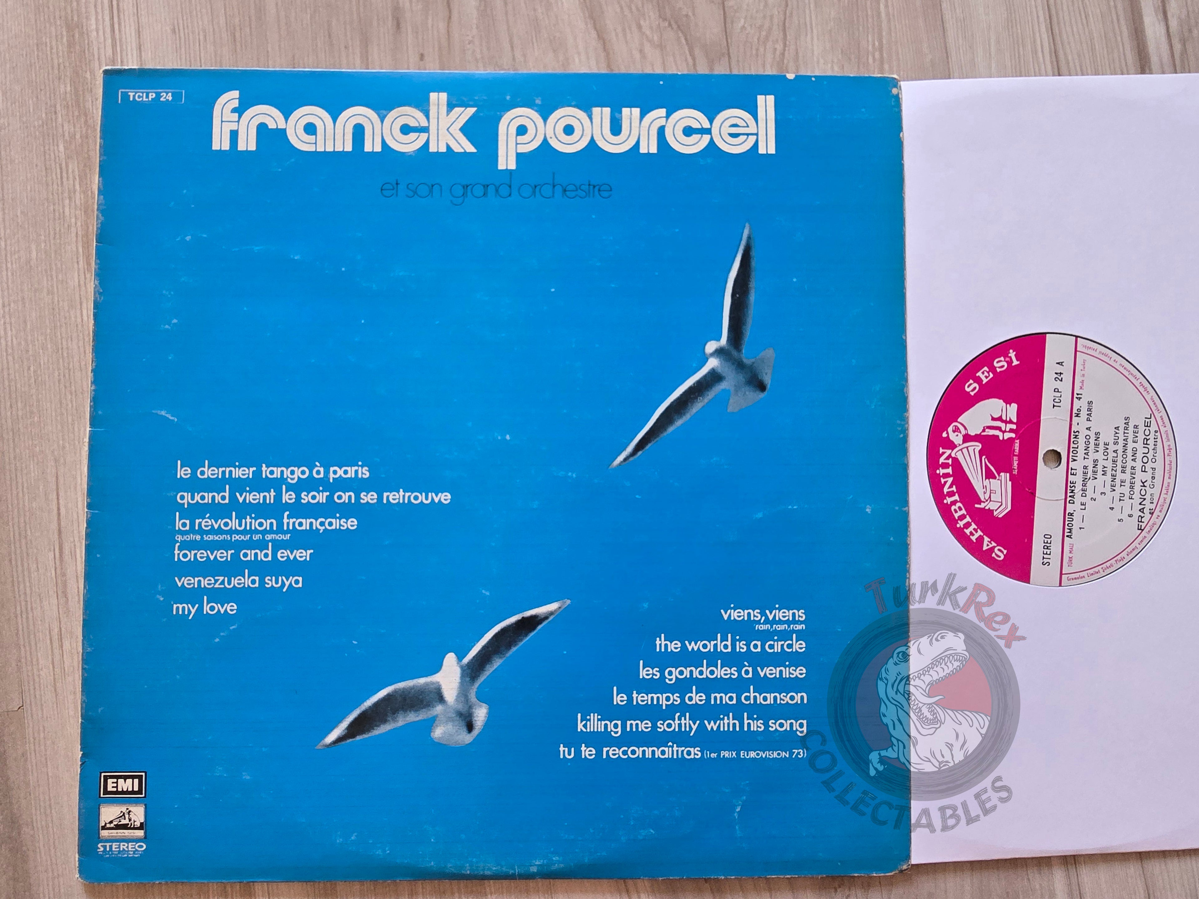 Franck Pourcel – Amour, Danse Et Violons No 41 Turkish Pressing Vinyl Turkey Edition