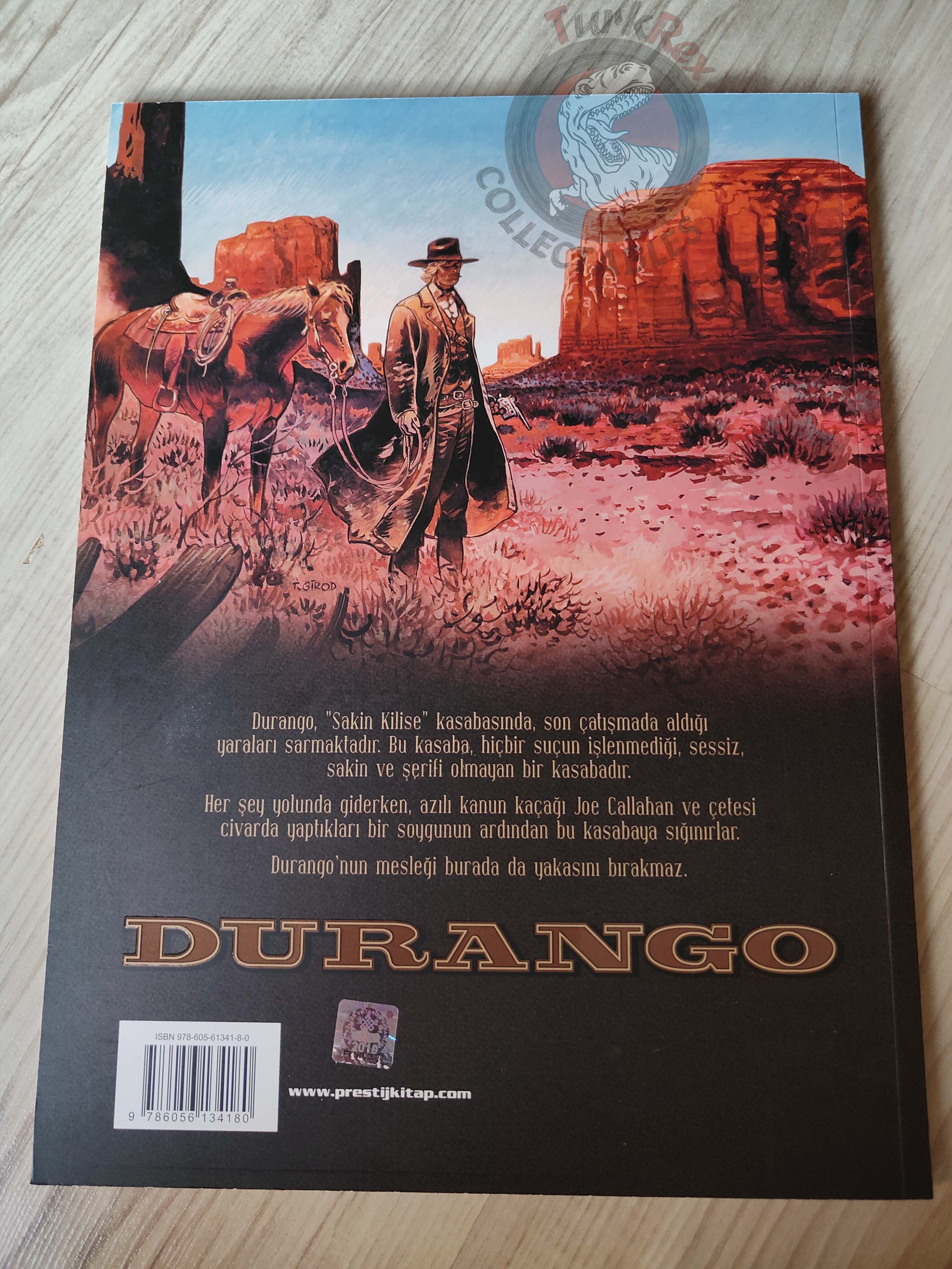 Durango #2 Les Forces De La Colere Turkish Comic Turkey Yves Swolfs