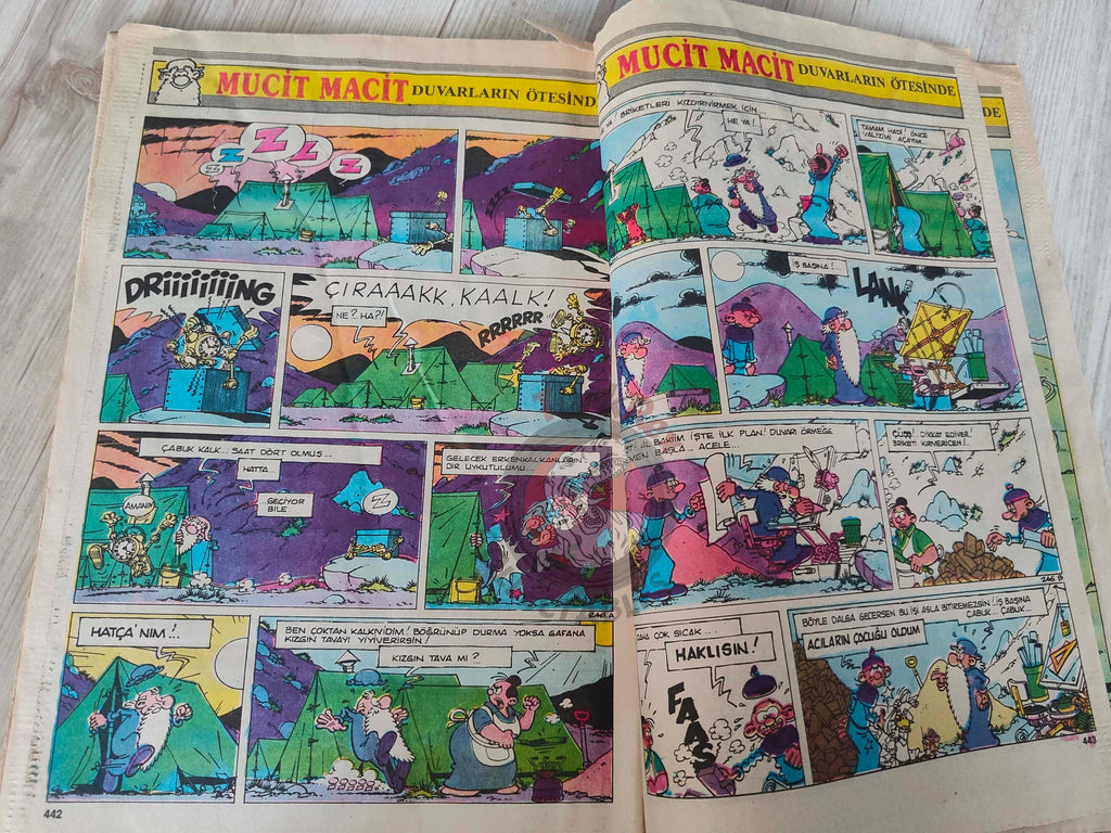 Asterix – Asterix in Spain early 90s Turkish Edition Comic Turkey