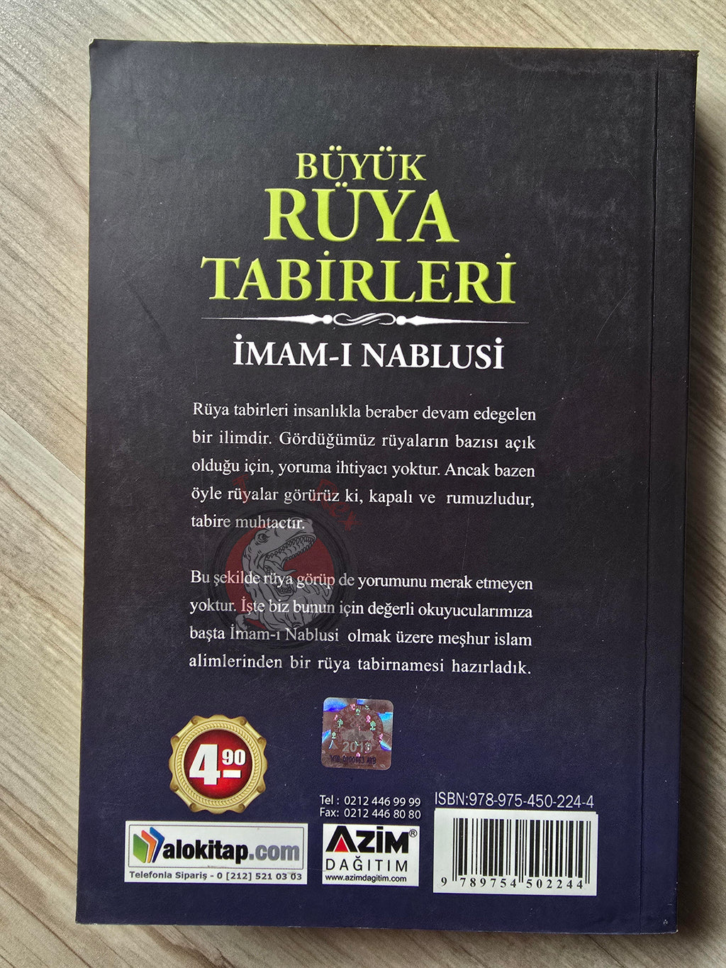 İmam-ı Nablusi – Dream Interpretation Analysis Turkish Book Turkey Islam