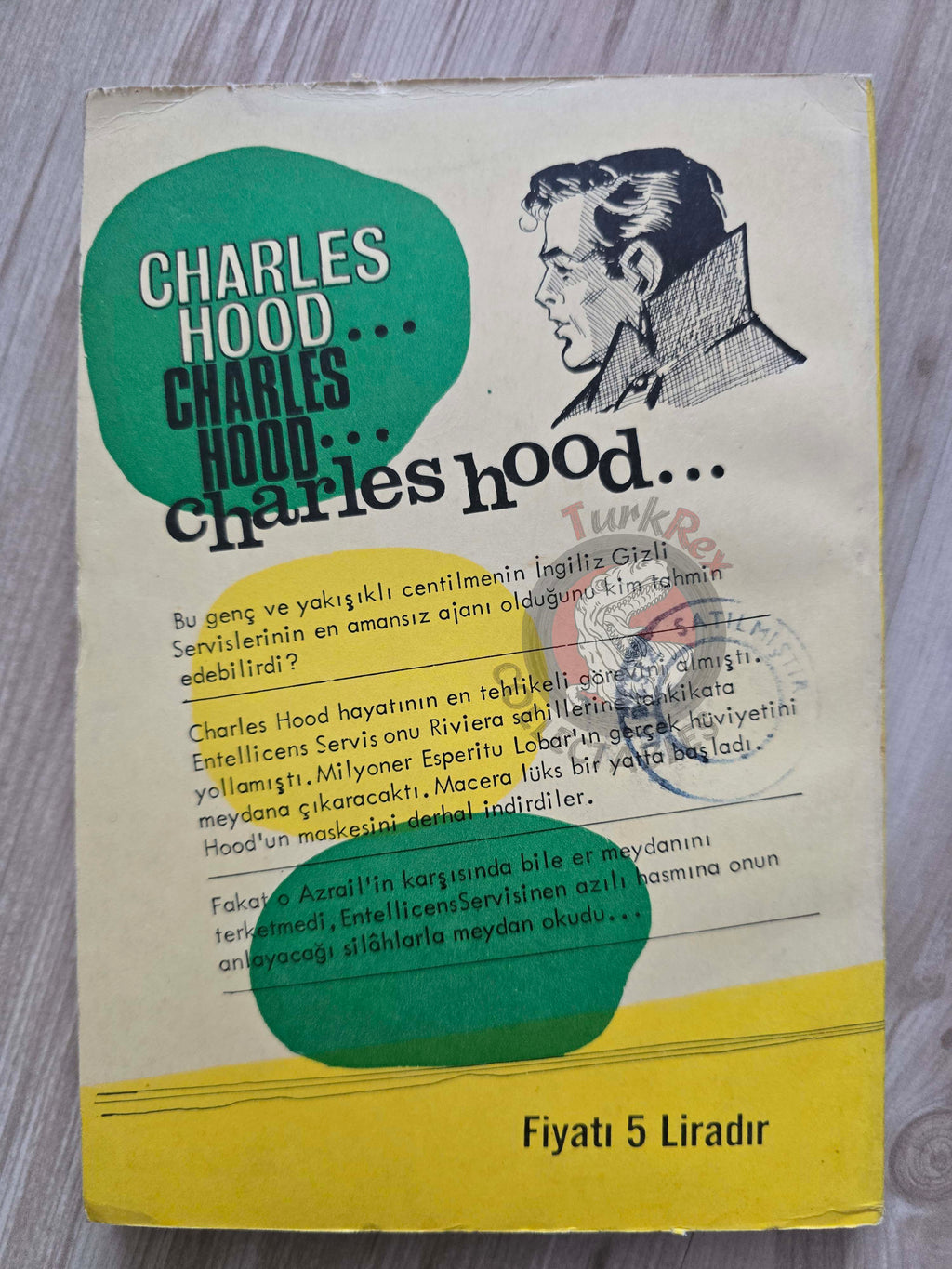 James Mayo – The Hammerhead 1967 1st Turkish Book Turkey Charles Hood