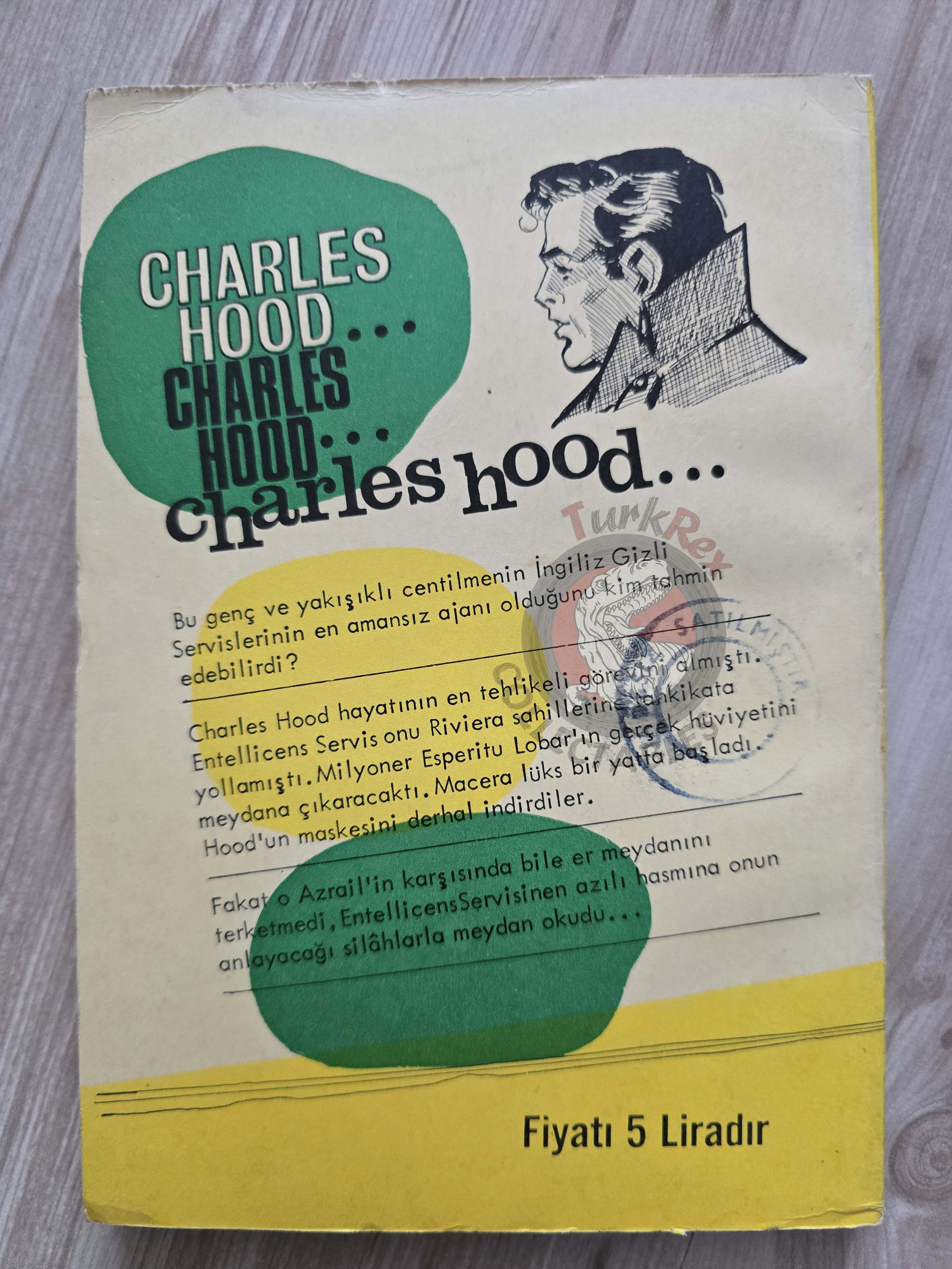 James Mayo – The Hammerhead 1967 1st Turkish Book Turkey Charles Hood