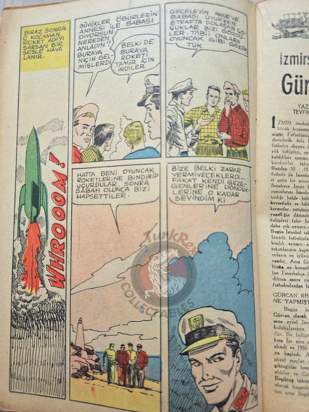 Çocuk Haftası Magazine 1962 Cinderella Turkish Comic Turkey