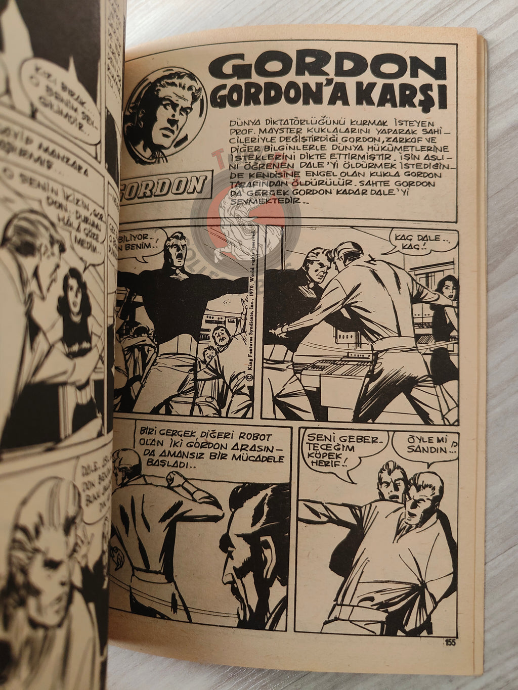Flash Gordon Volume #1 1970s Turkish Comic Turkey #77 #80 #81