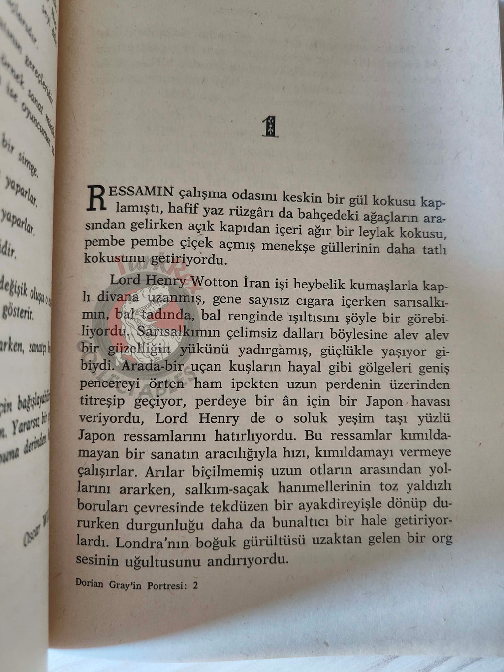Oscar Wilde – The Picture of Dorian Gray 1971 HC/DJ Turkish Book Turkey