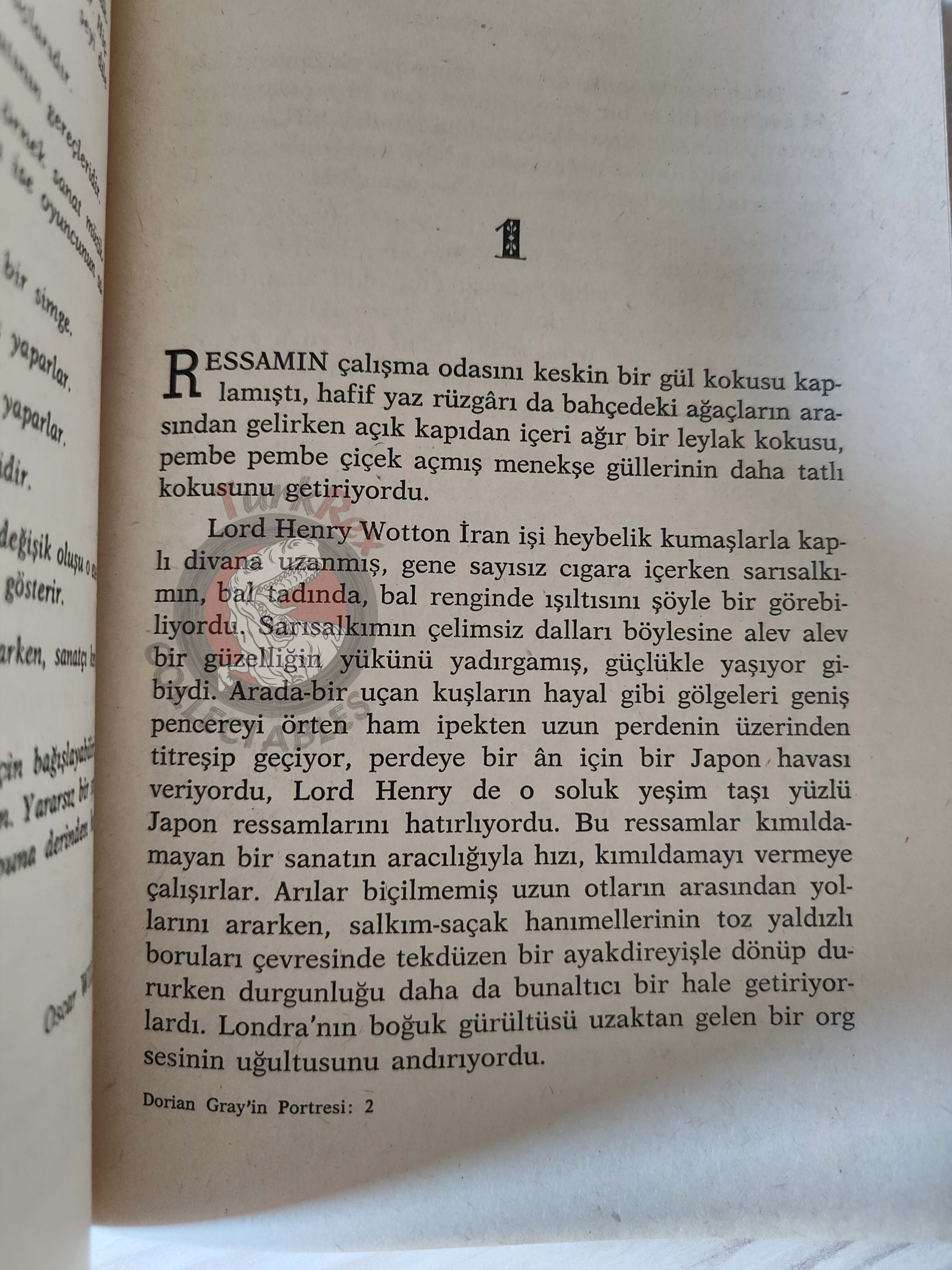 Oscar Wilde – The Picture of Dorian Gray 1971 HC/DJ Turkish Book Turkey