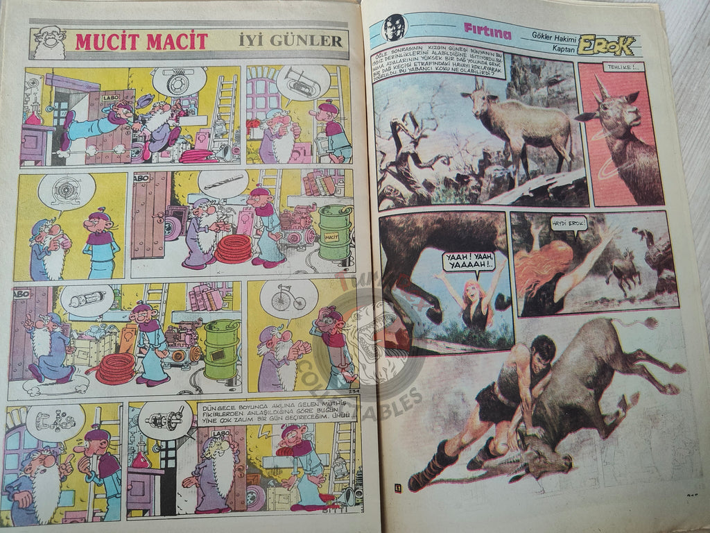 Asterix – Asterix in Belgium early 90s Turkish Edition Comic Turkey