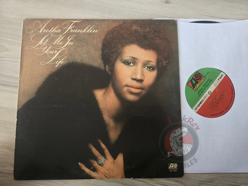Aretha Franklin – Let Me In Your Life Turkish Pressing Vinyl Turkey Edition