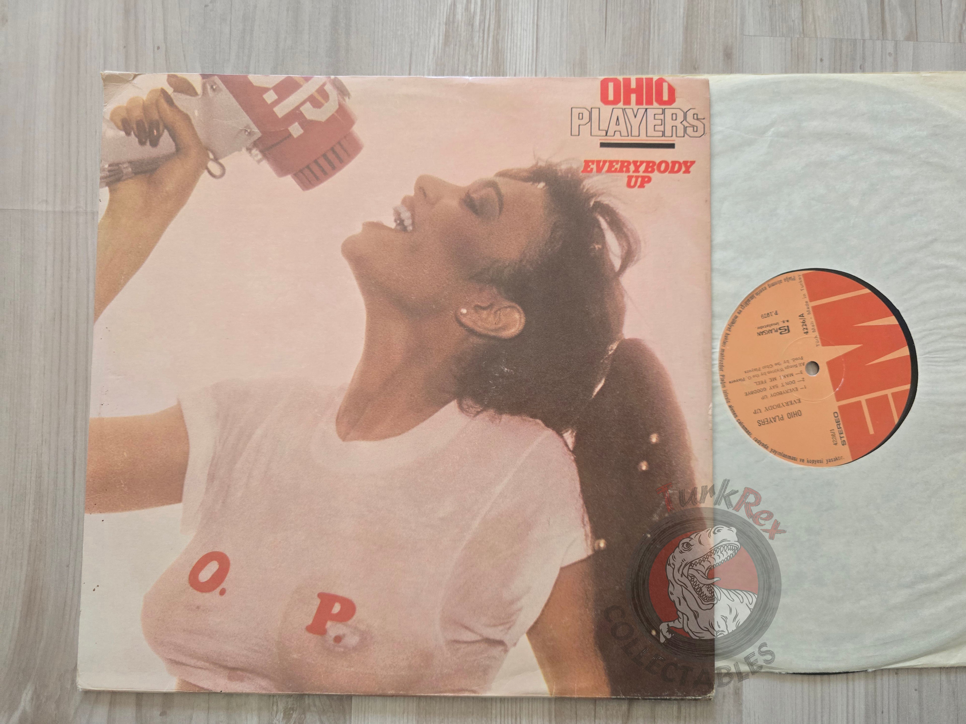 Ohio Players – Everybody Up Turkish Pressing Vinyl Turkey Edition