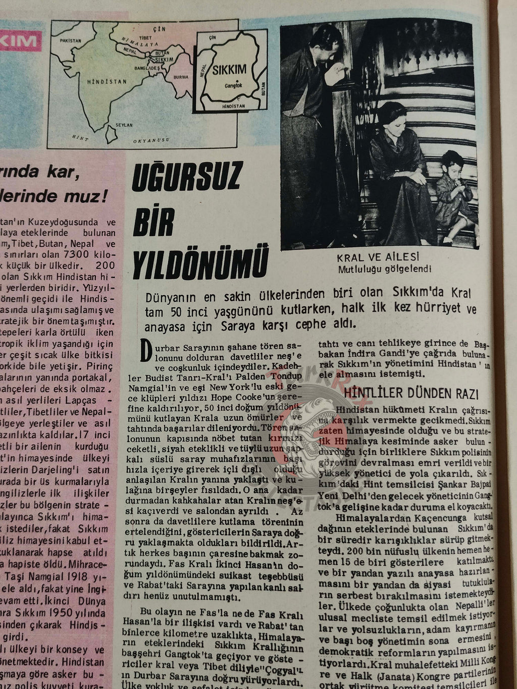 Milliyet Aktüalite 1973 Yasser Arafat PLO Zvi Zamir Turkish Mag Turkey Middle East Israel Palestine Cyprus