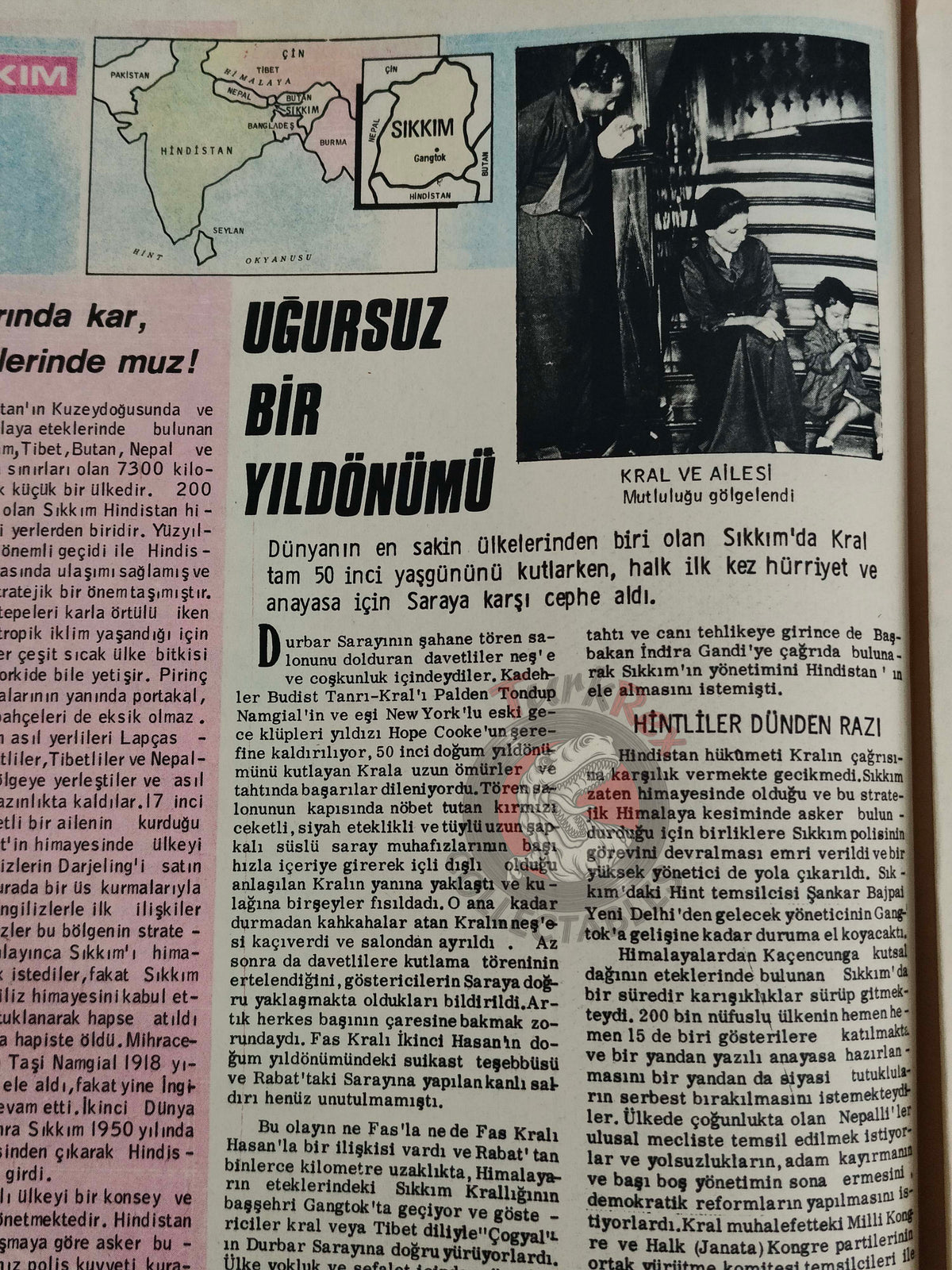 Milliyet Aktüalite 1973 Yasser Arafat PLO Zvi Zamir Turkish Mag Turkey Middle East Israel Palestine Cyprus