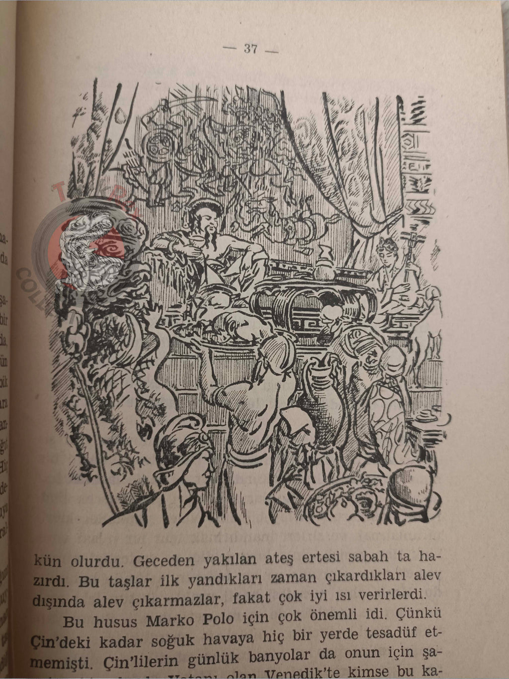 Richard J. Walsh – The Adventures of Marco Polo 1970 Turkish Book Turkey Illustrated