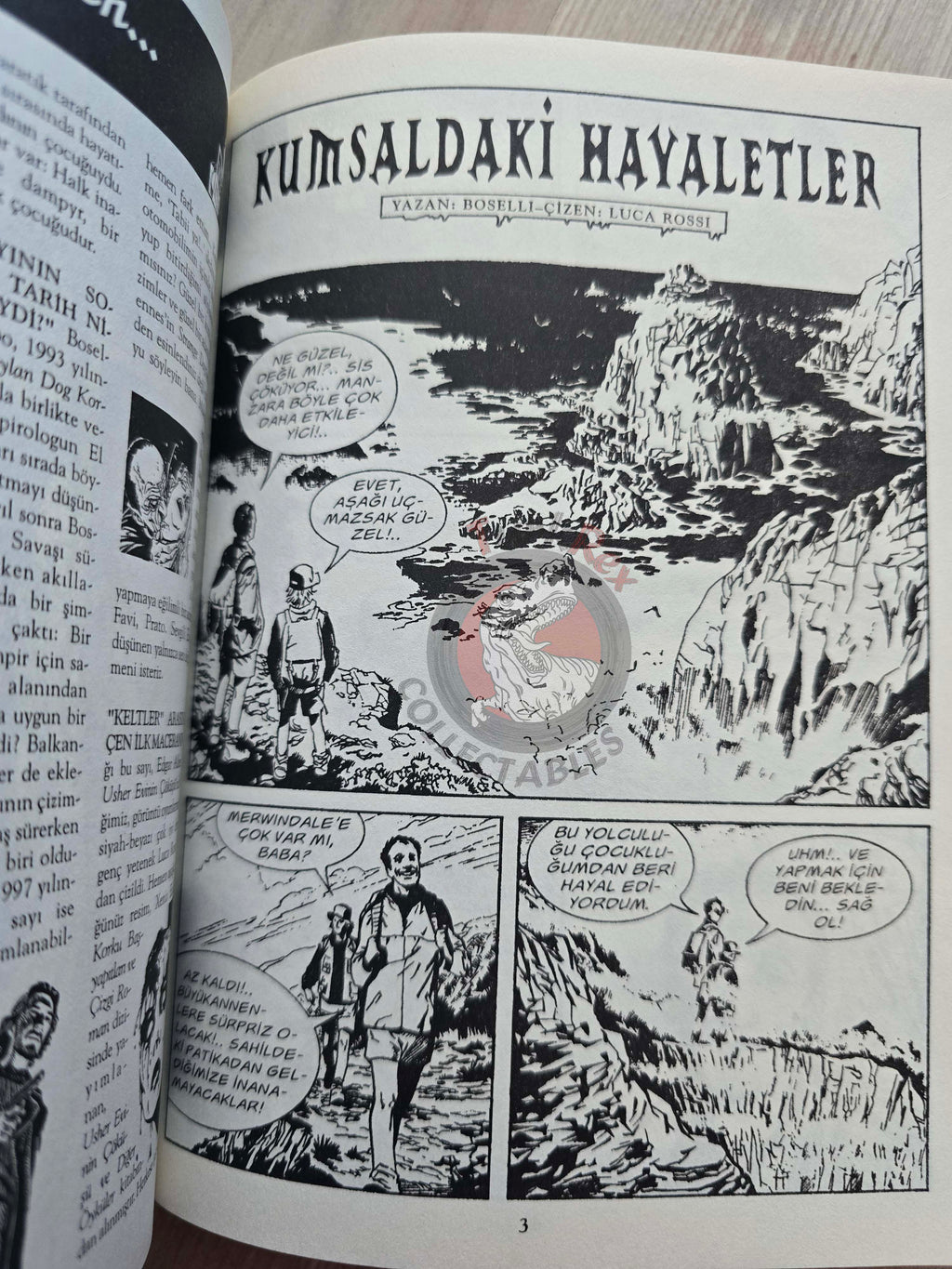 Dampyr Vol #1 Il Figlio del Diavolo Turkish Comic Turkey Mauro Boselli