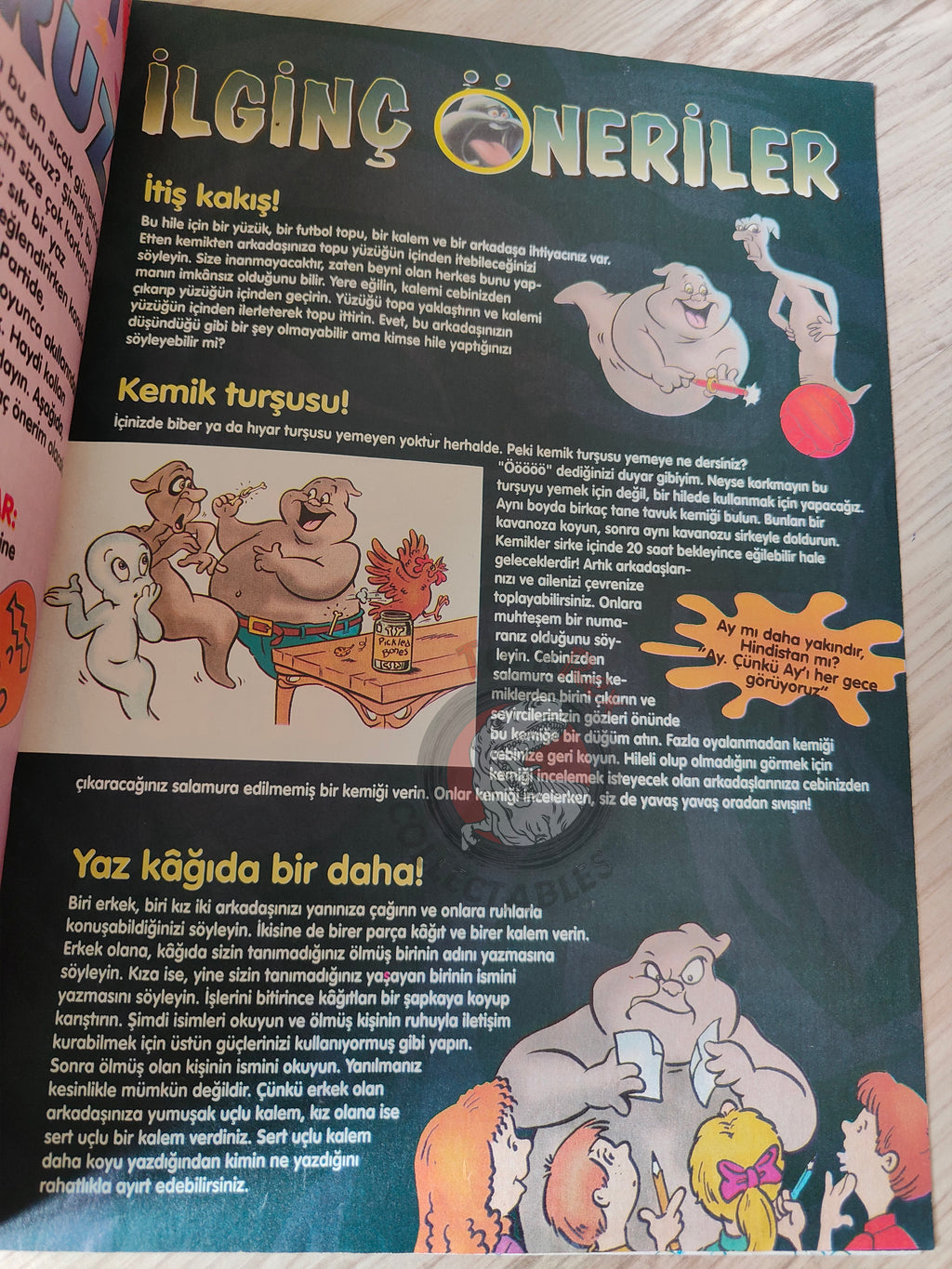 Casper the Friendly Ghost Magazine – Issue #11 1996 Turkish Comic Turkey