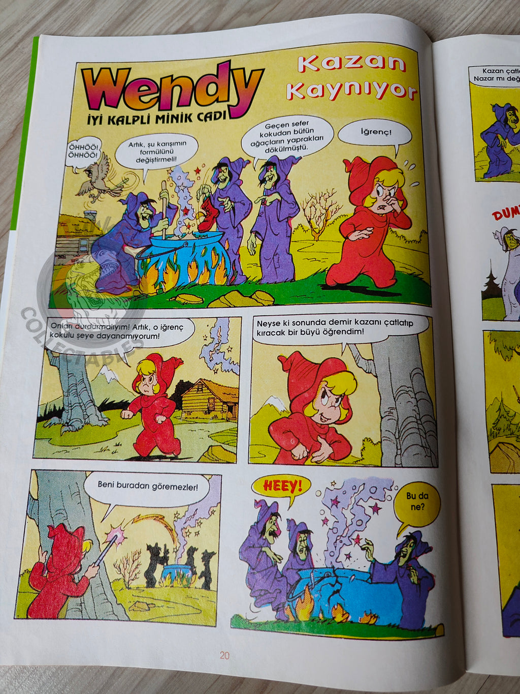 Casper the Friendly Ghost Magazine – Issue #26 1997 Turkish Comic Turkey