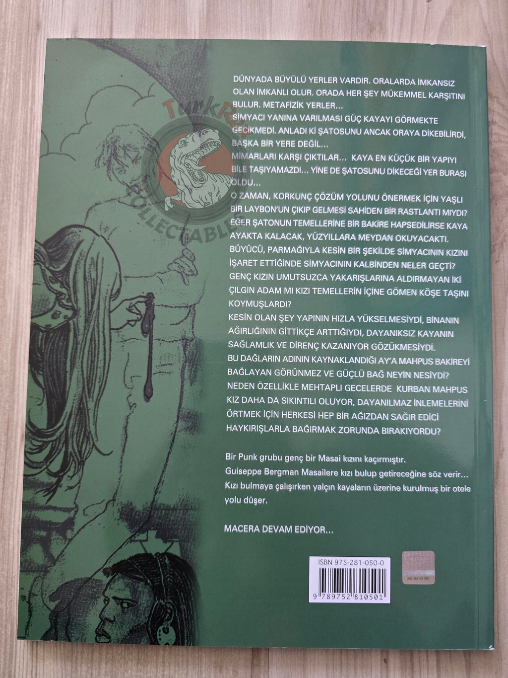 Manara Giuseppe Bergman #5 2006 Turkish Comic Turkey La vierge murée