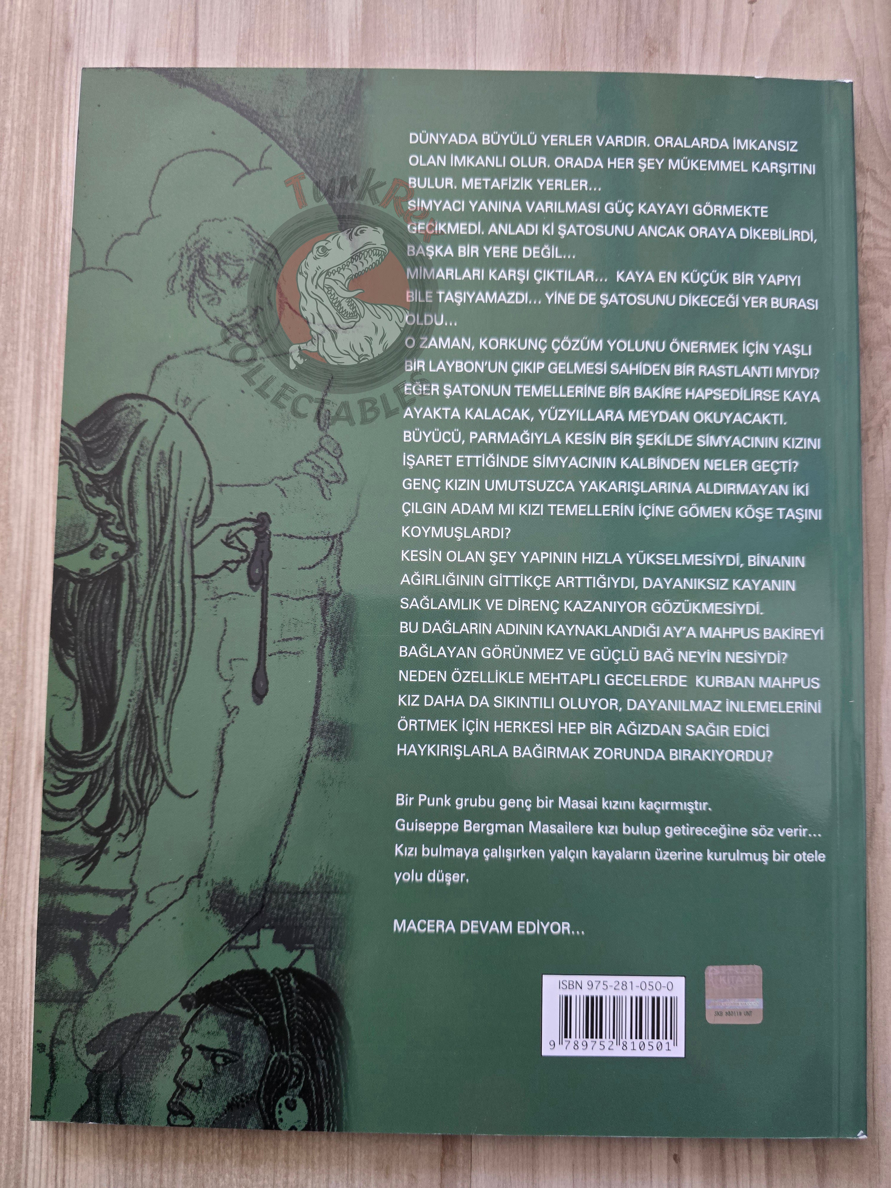 Manara Giuseppe Bergman #5 2006 Turkish Comic Turkey La vierge murée