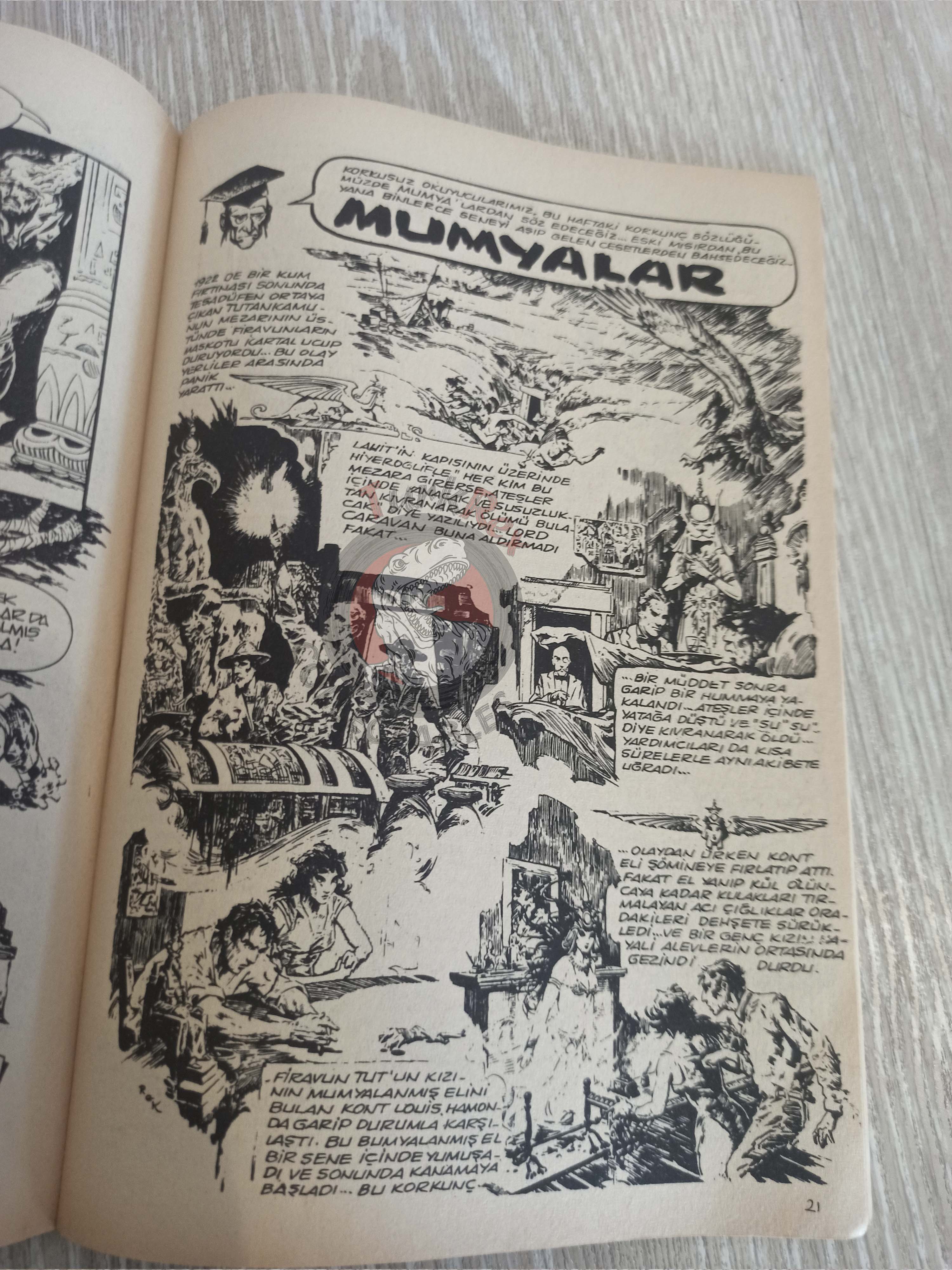 Vampirella #10 1976 Turkish Comic Turkey Warren Publishing cover #28 #18 Morbius