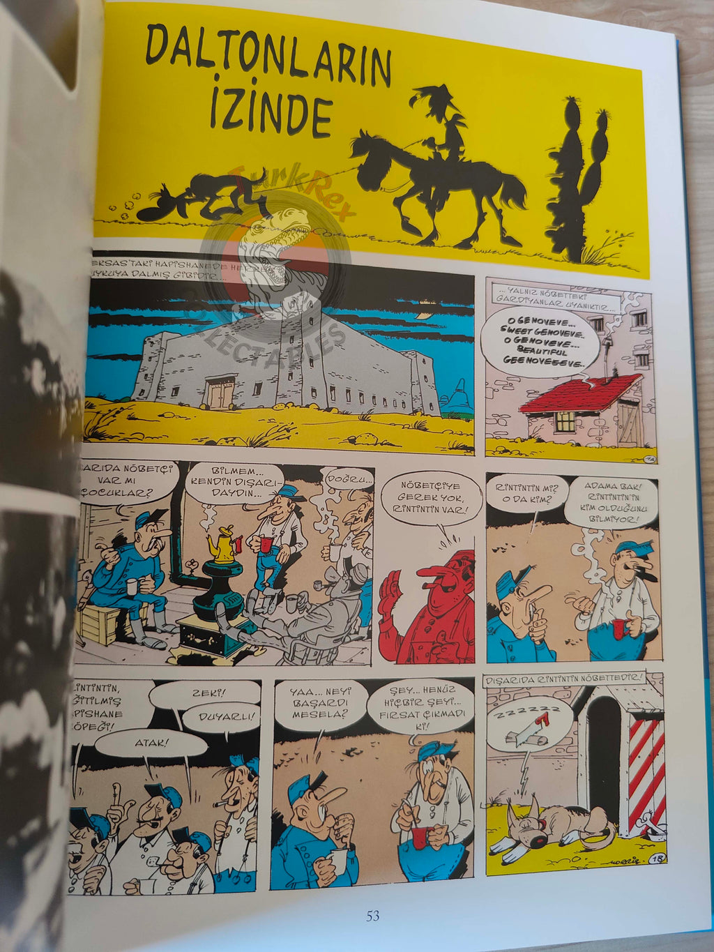 Lucky Luke – L'integrale #6 Turkish Comic Turkey En Remontant Le Mississippi