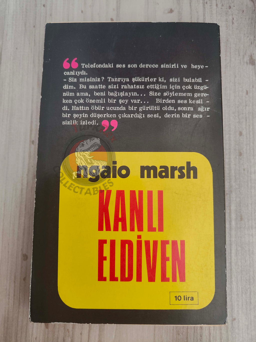 Ngaio Marsh – Hand in Glove 1973 1st Turkish Book Turkey