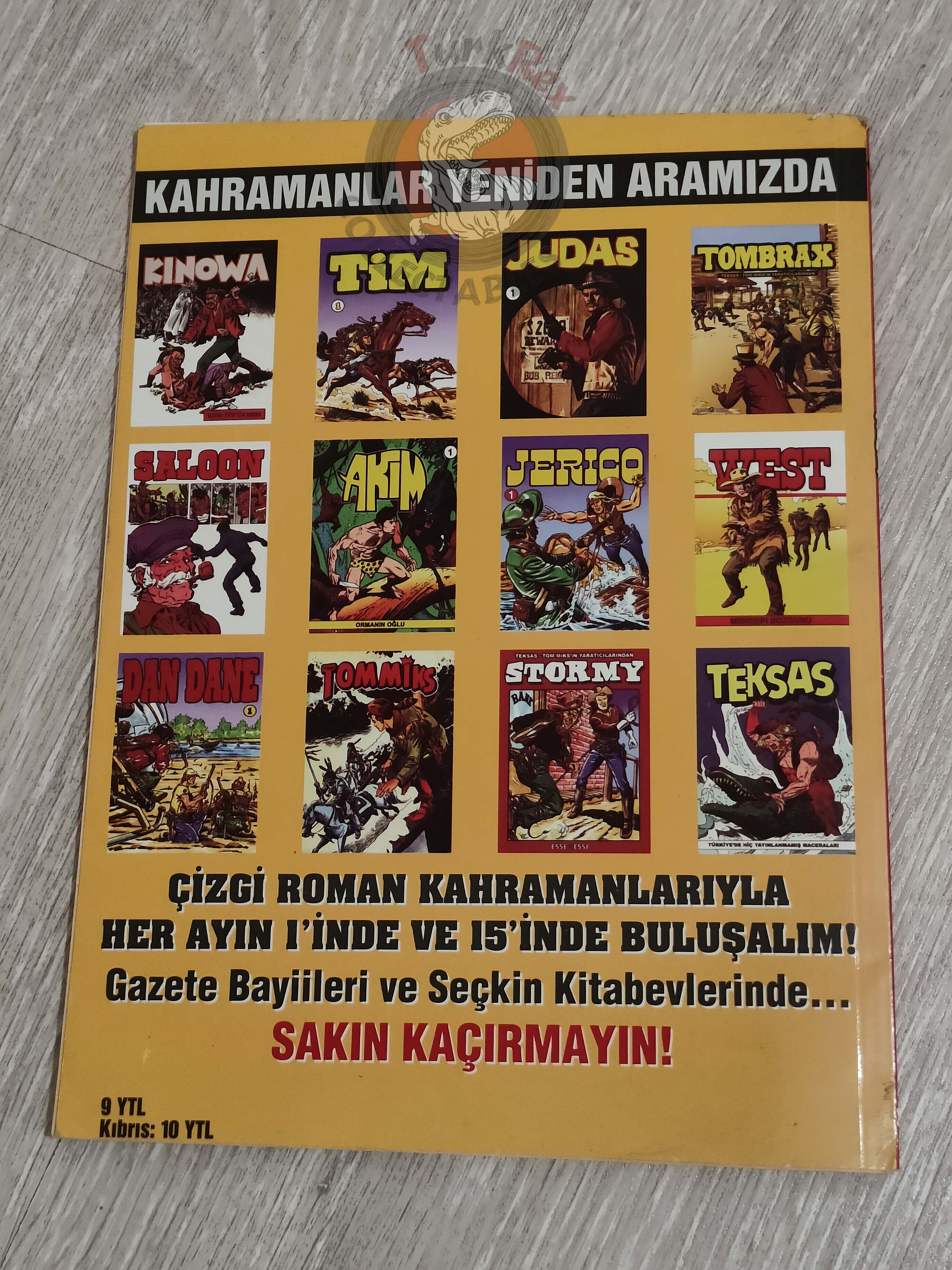 Stormy Red #1 Turkish Comic Turkey EsseGesse