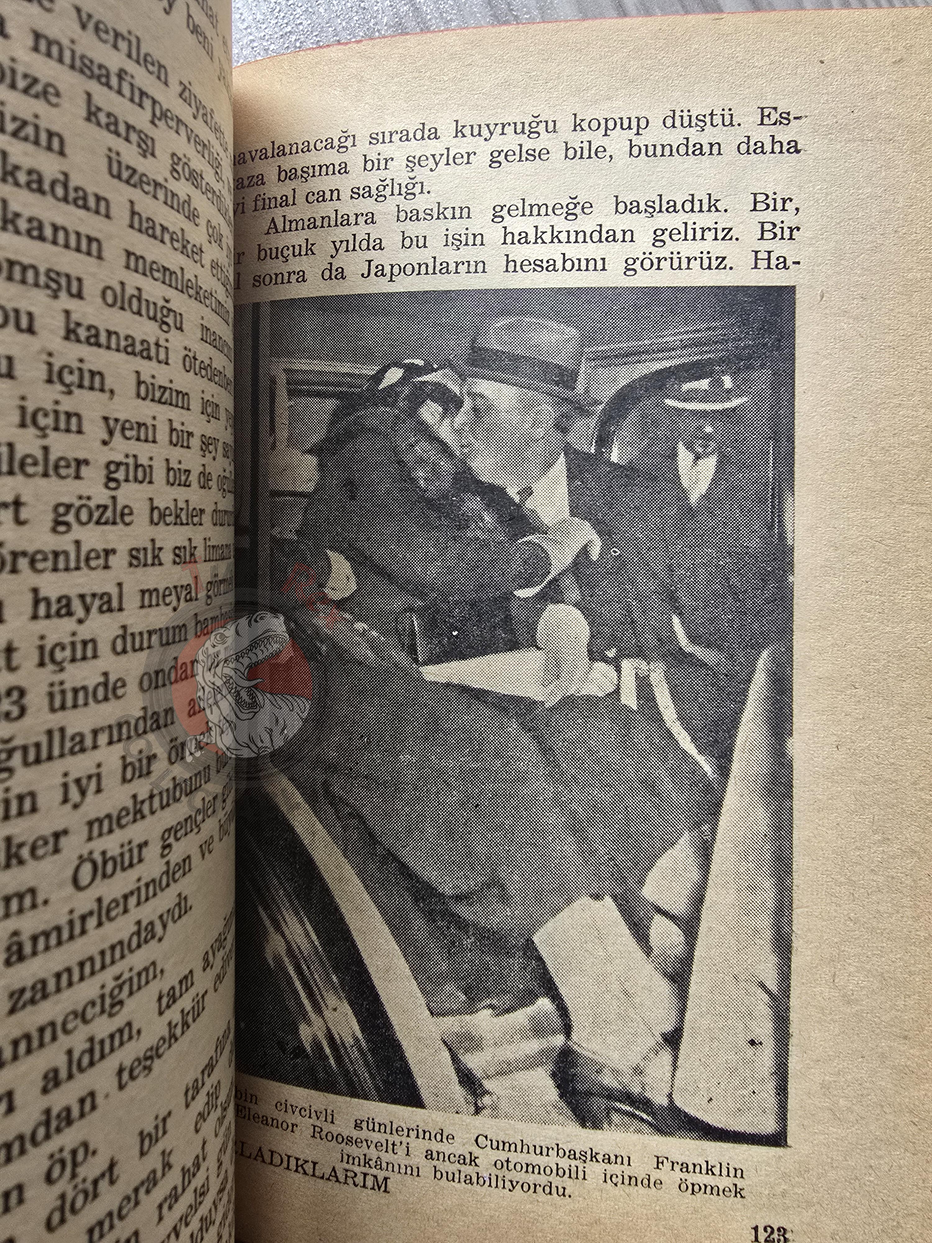 Eleanor Roosevelt – This I Remember 1953 1st Turkish Book Turkey