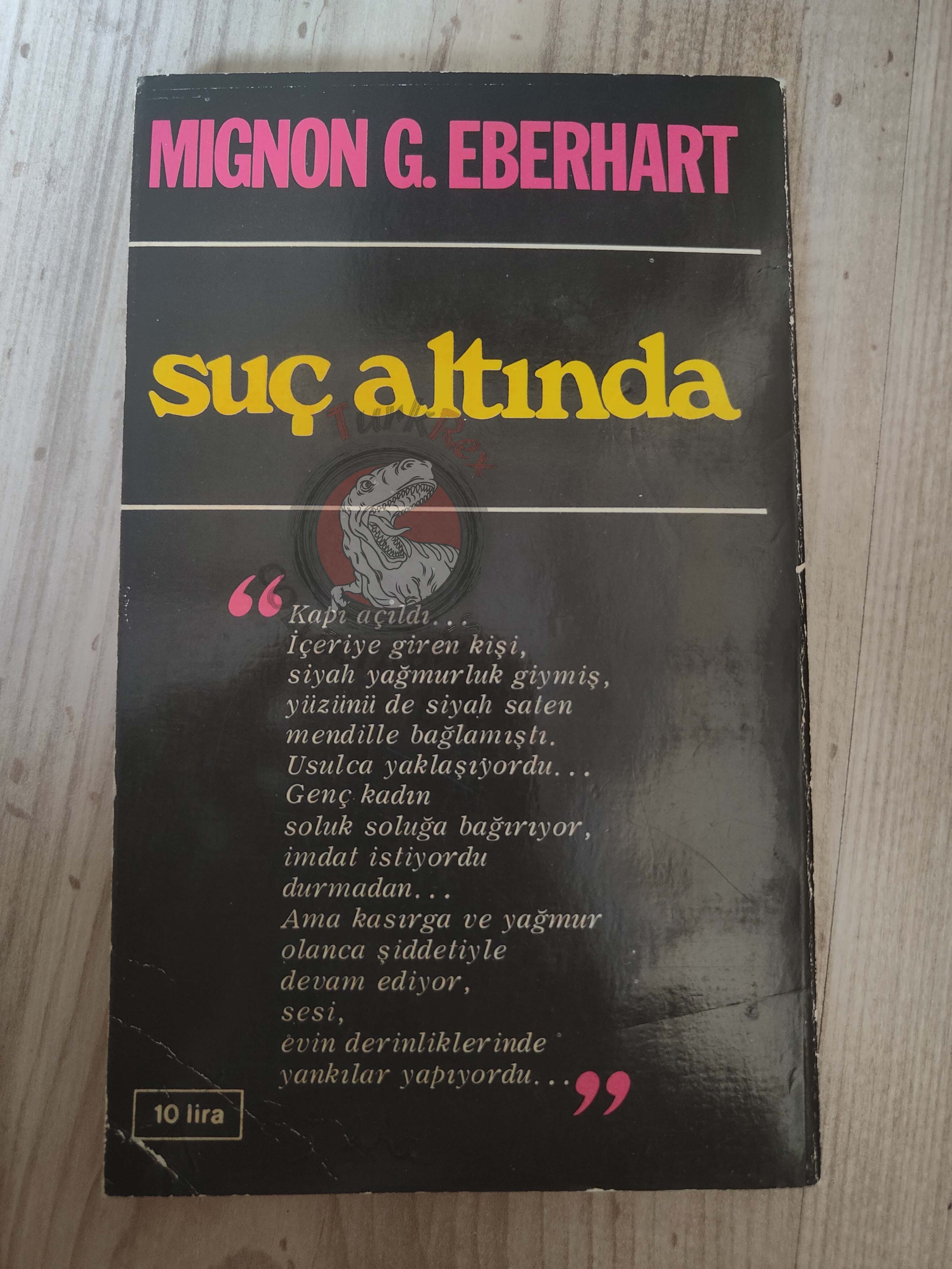 Mignon G. Eberhart – The White Dress 1972 1st Turkish Book Turkey