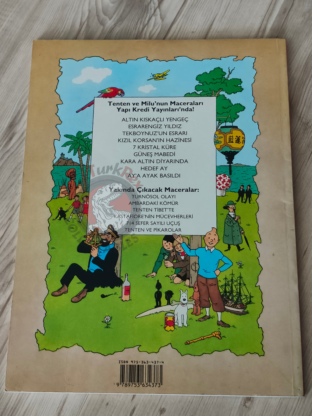 Tintin – Destination Moon 1996 Turkish Edition Comic Turkey 1st YKY