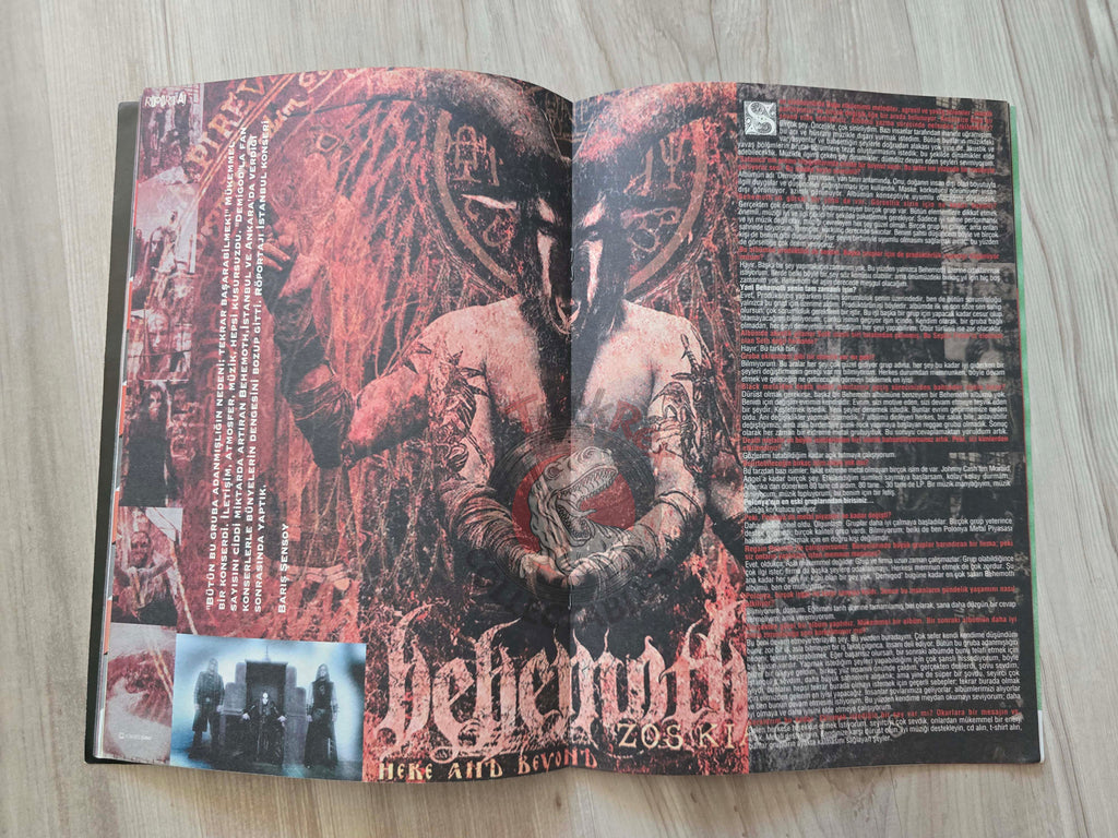 Yüxexes 2006 Rammstein Turkish Mag Turkey Behemoth Destruction Limp Bizkit System of a Down