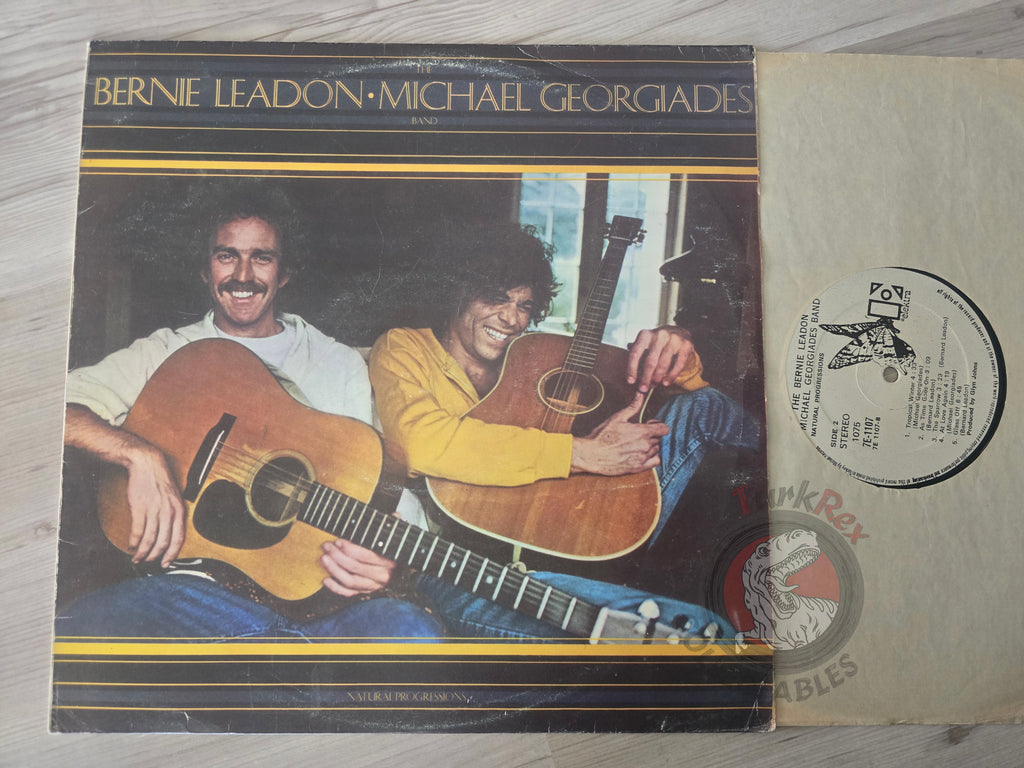 The Bernie Leadon - Michael Georgiades Band – Natural Progressions Turkish Pressing Vinyl Turkey Edition