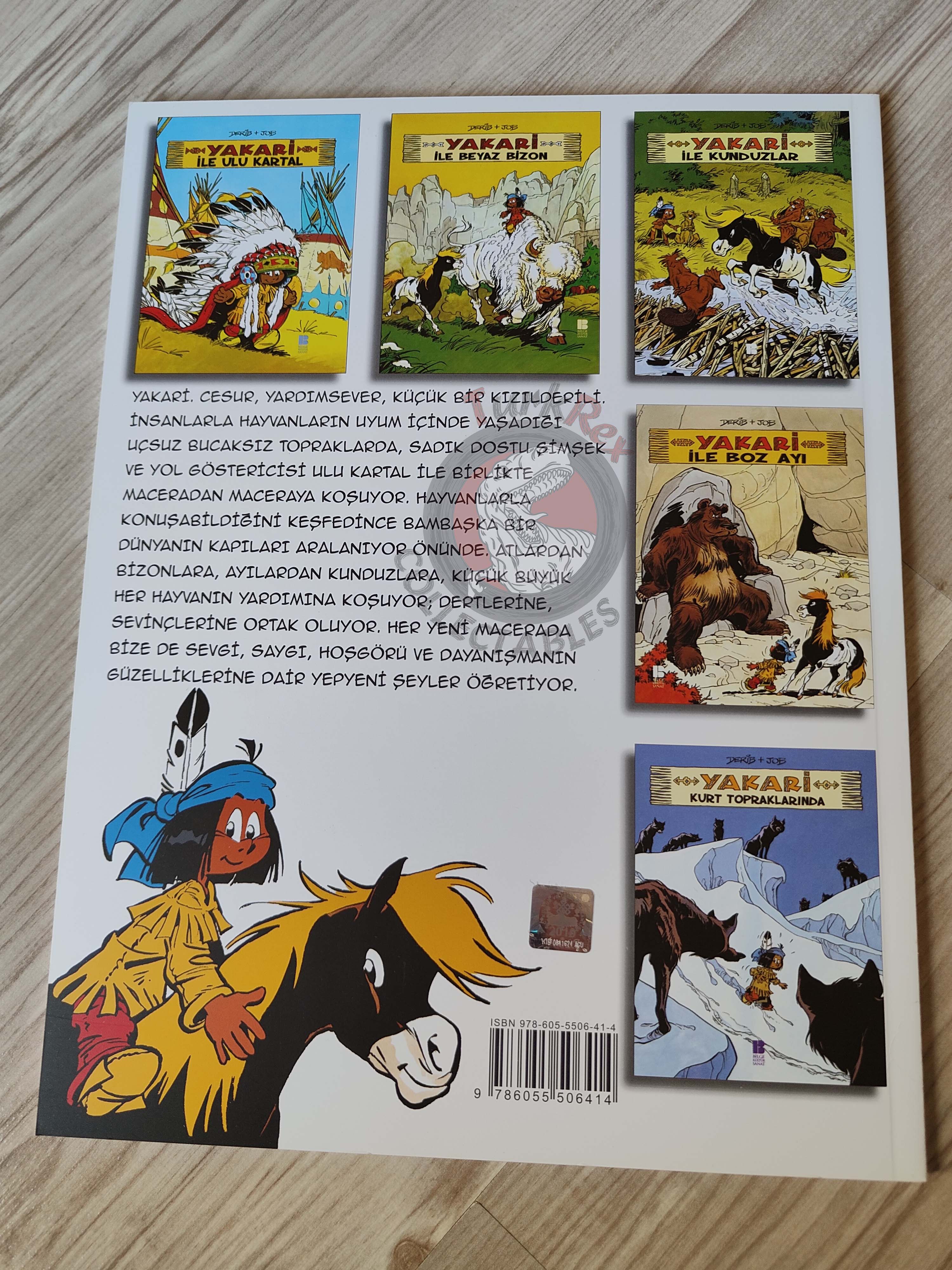 Yakari #4 Et Le Grizzly Comic Turkey Derib + Job