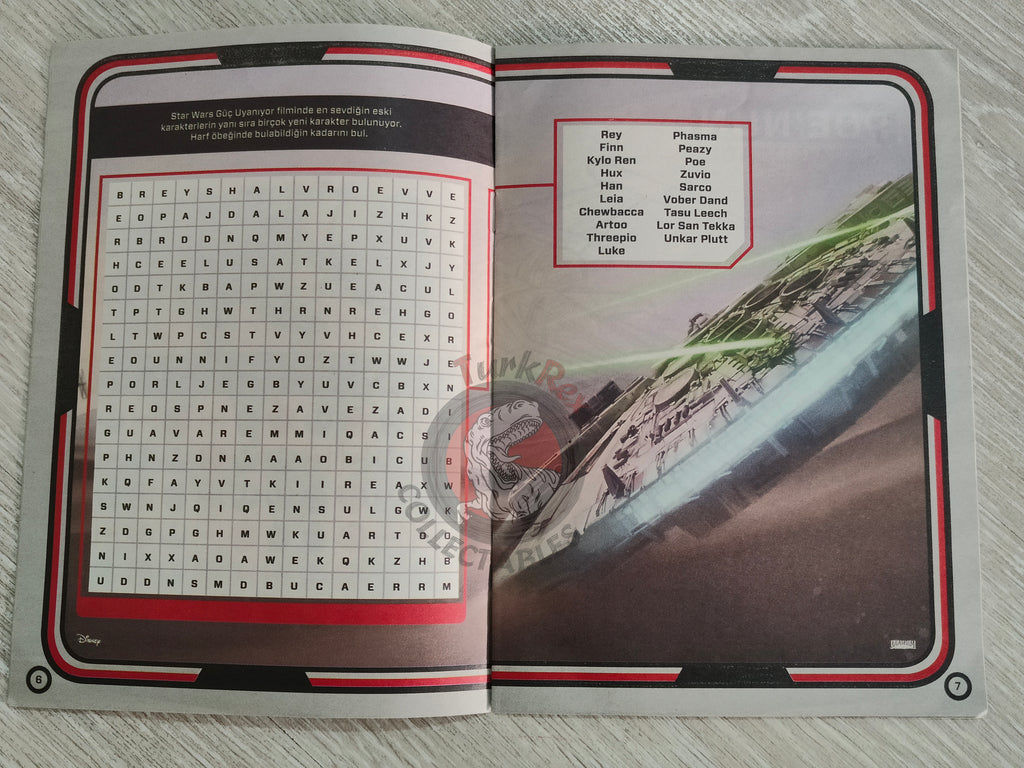 Star Wars: The Force Awakens Activity Book 2016 Turkish Book Turkey