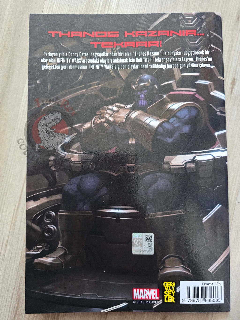 Thanos Legacy Turkish Comic Turkey Donny Cates Marvel
