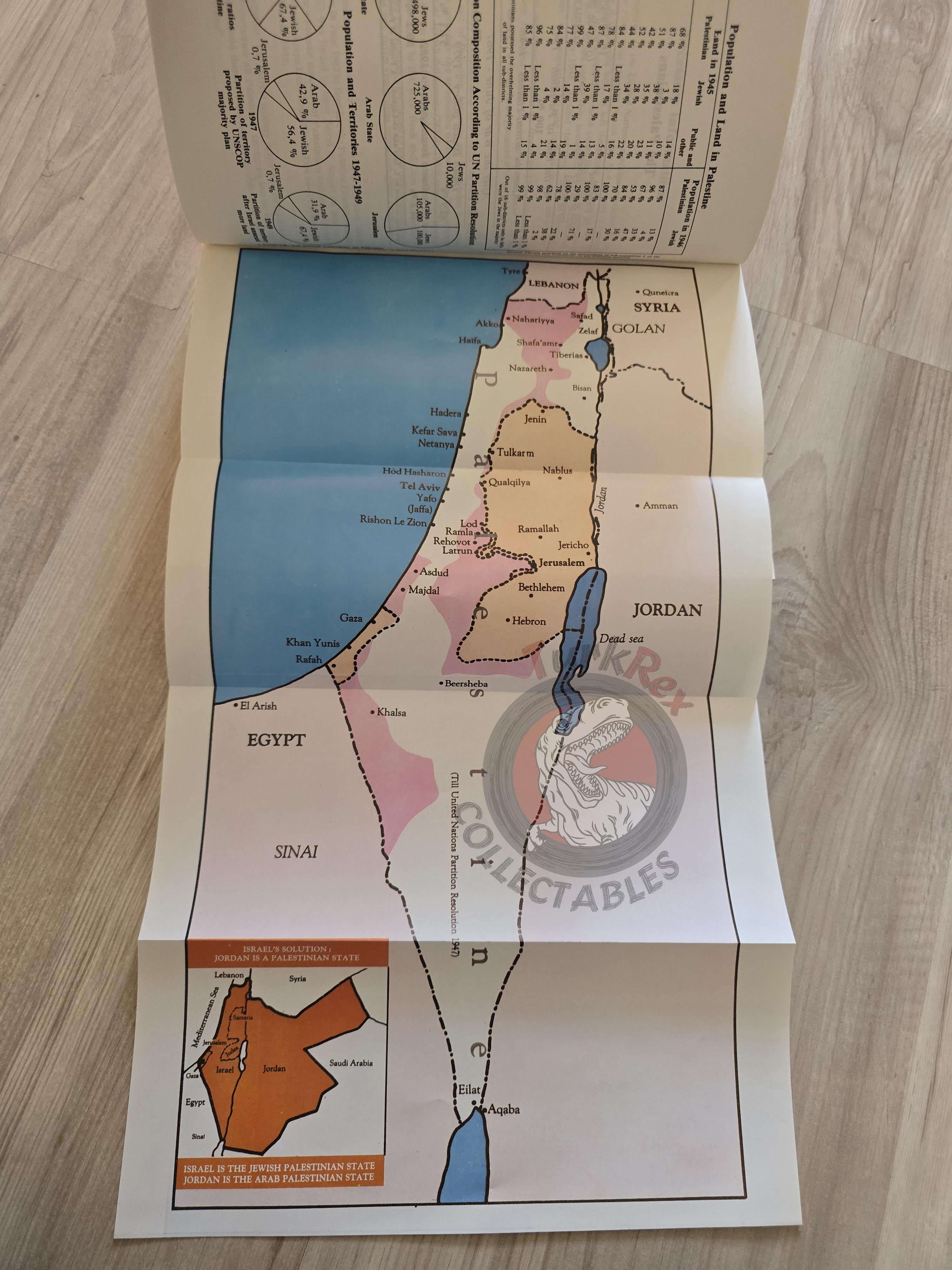 R. Halloum – Palestine Through Documents English Book Turkey with maps